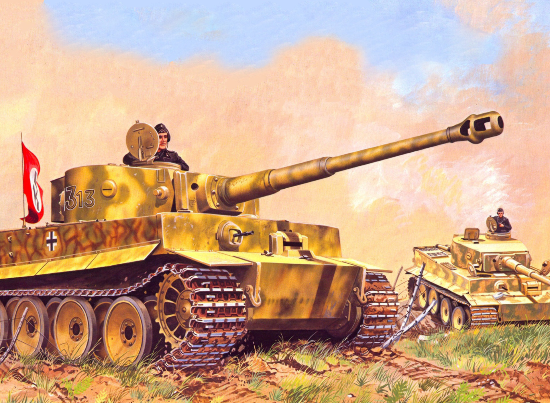 Gta 5 tiger tank фото 51