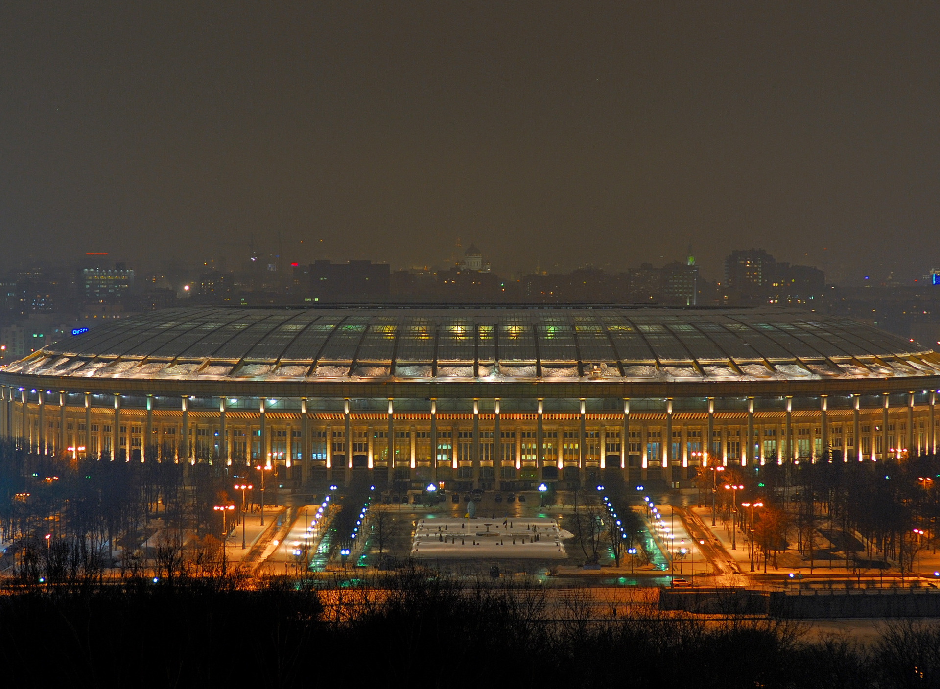 стадион олимпийский в москве