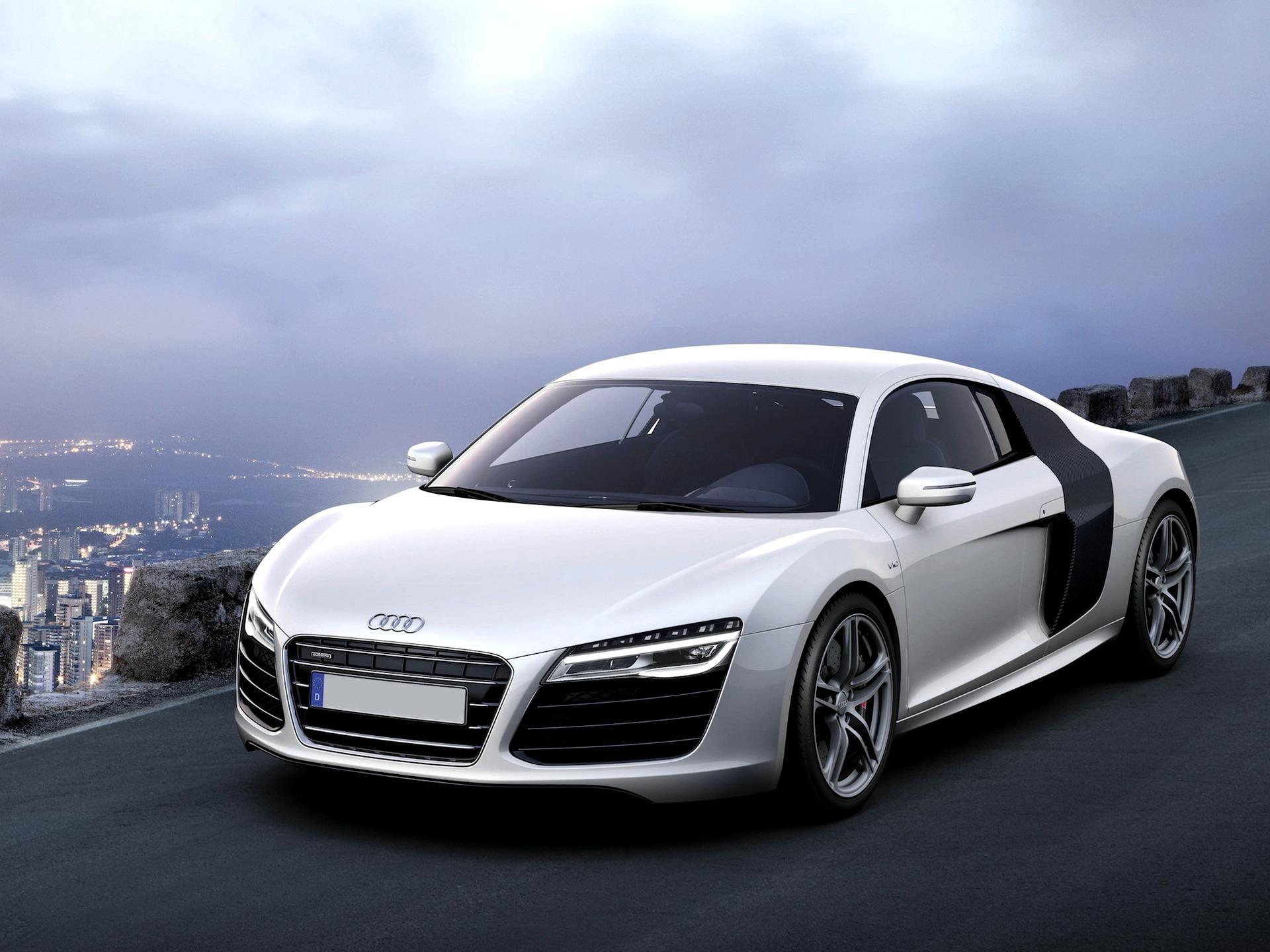 Обои Машина, Белая, Audi R8, Car, Автомобиль, White, Wallpapers, Красивая  на телефон и рабочий стол, раздел audi, разрешение 1920x1440 - скачать