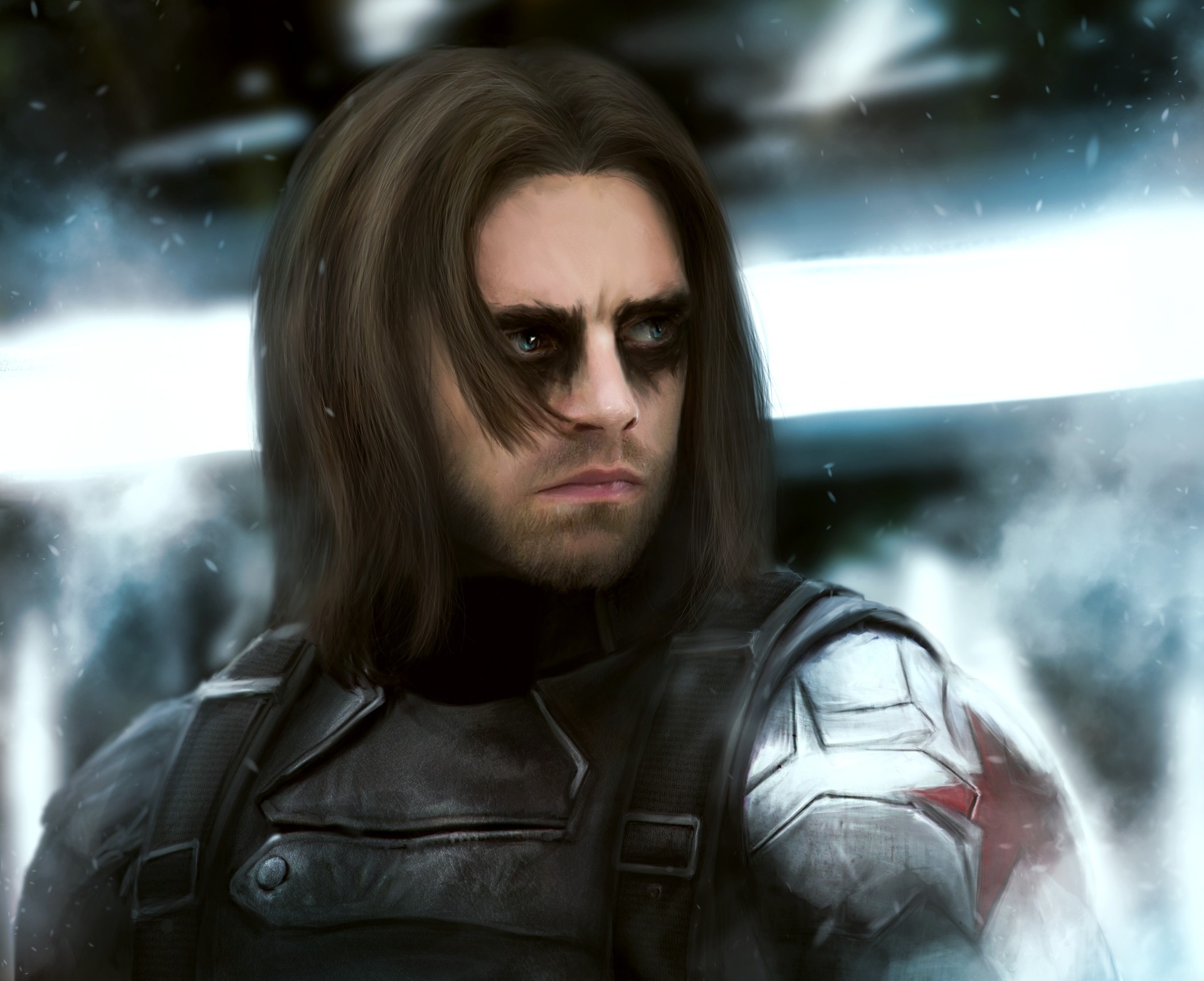 Обои Первый мститель: Другая война, Captain America: The Winter Soldier,  Sebastian Stan, Winter Soldier, Bucky Barnes на телефон и рабочий стол,  раздел фильмы, разрешение 1920x1564 - скачать