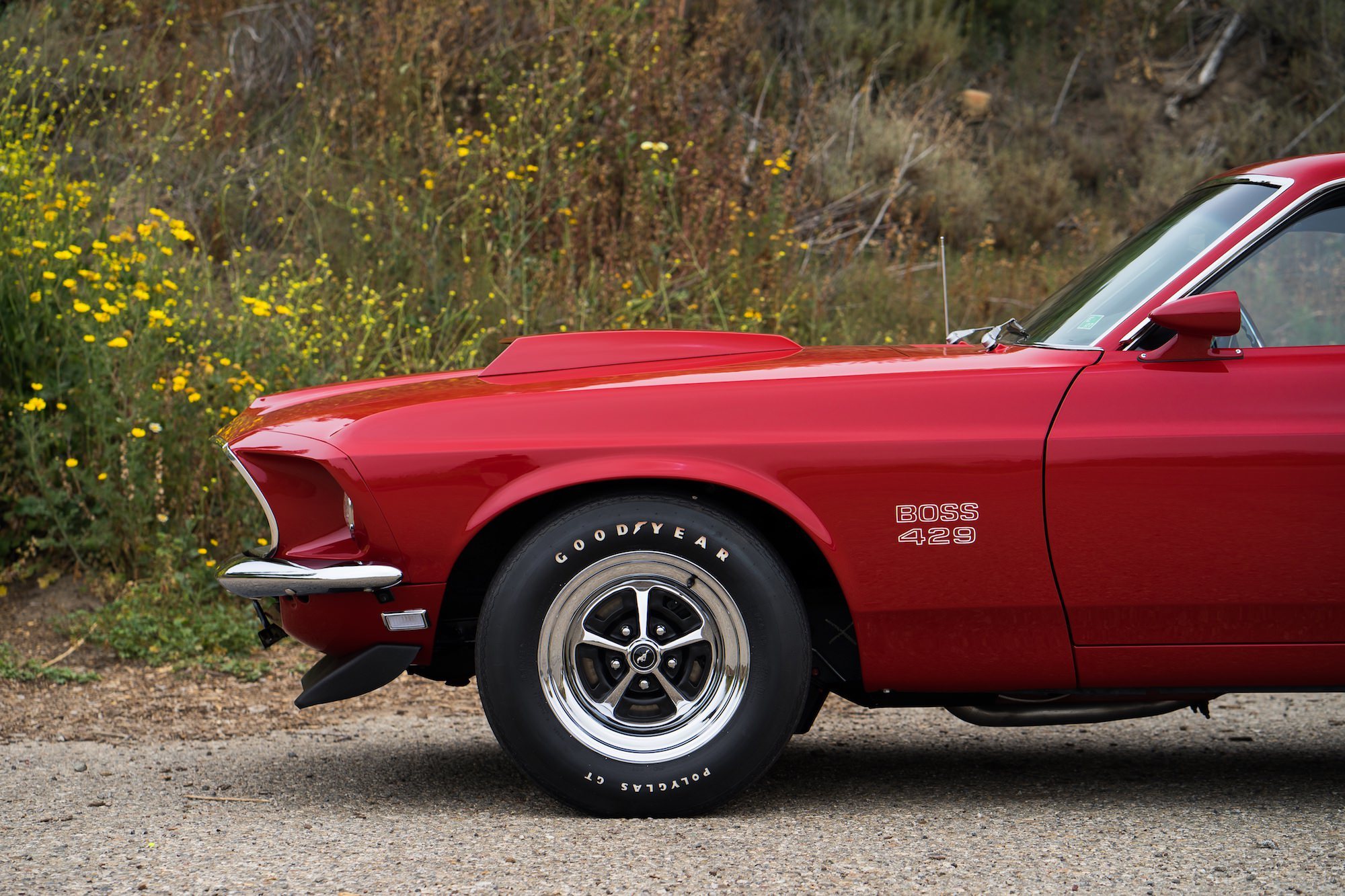 Ford Mustang Boss 429 Yellow