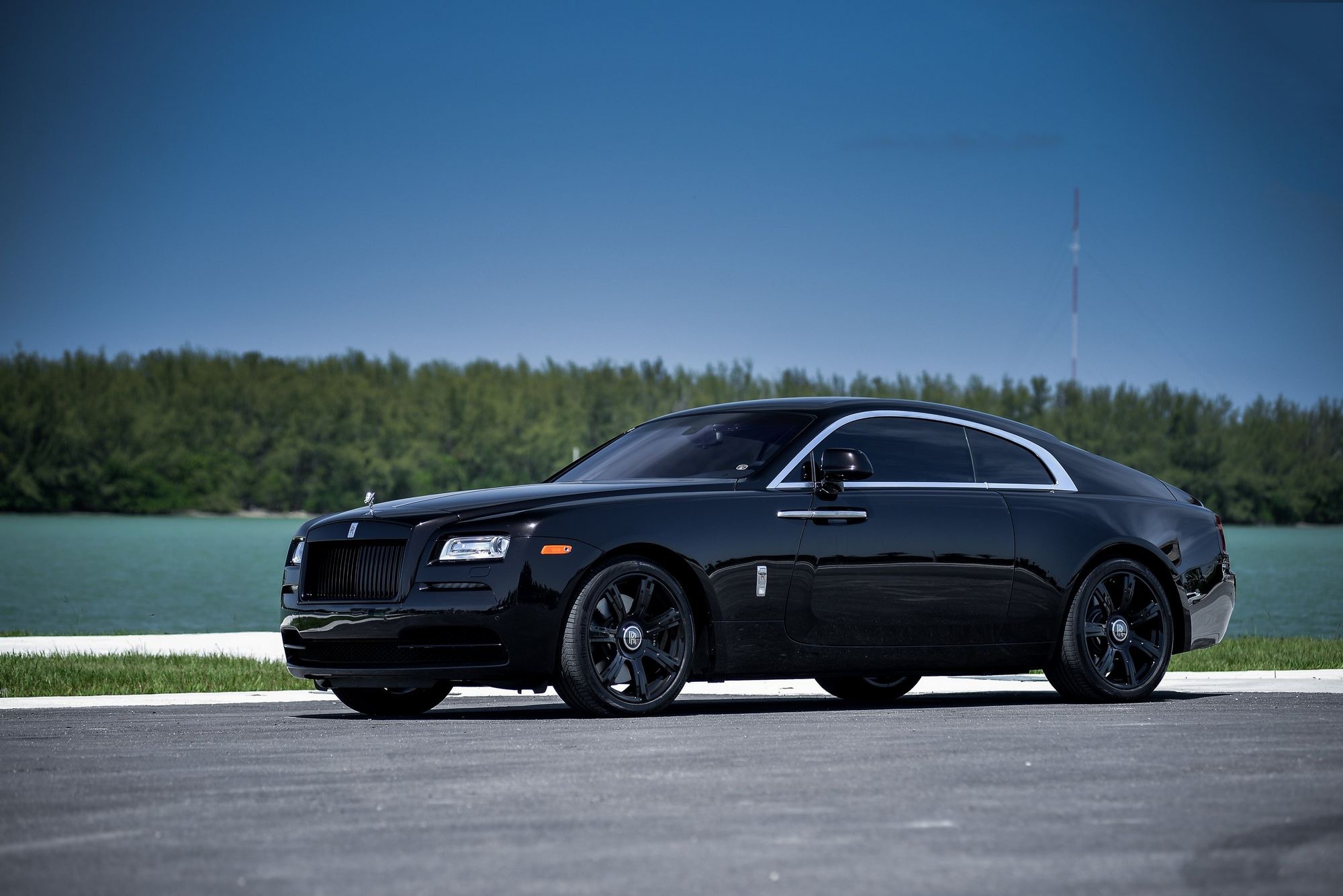 Rolls Royce Ghost 2020 черный матовый