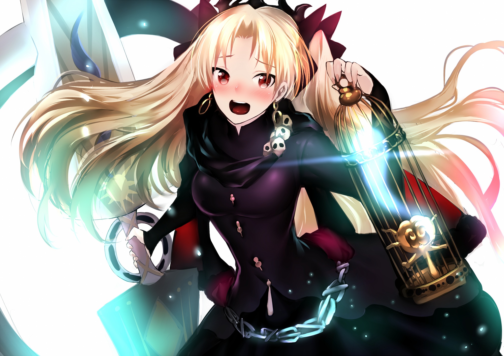 Скачать обои девушка, Lancer, <b>Fate</b> / <b>Grand</b> <b>Order</b>, Ereshkigal, раздел сёнэн ...