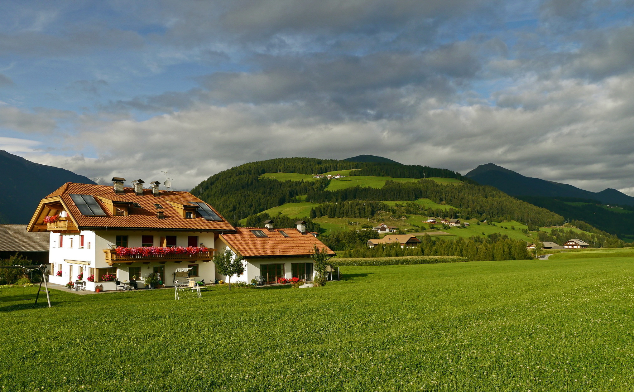Луга в 4 доме. Альпийские Луга Италии. Альпийские Луга Швейцария дом. Гонтеншвиль Швейцария. Альпийские деревни в Швейцарии.