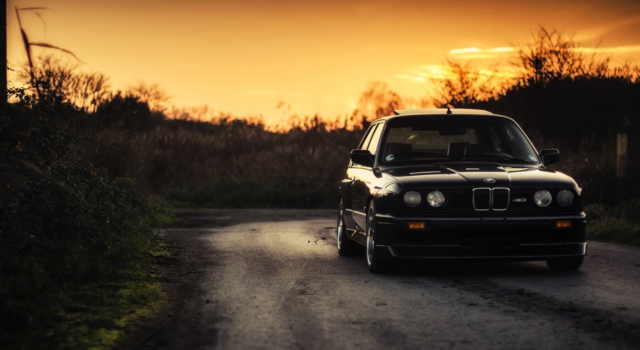 BMW m5 e39 на закате