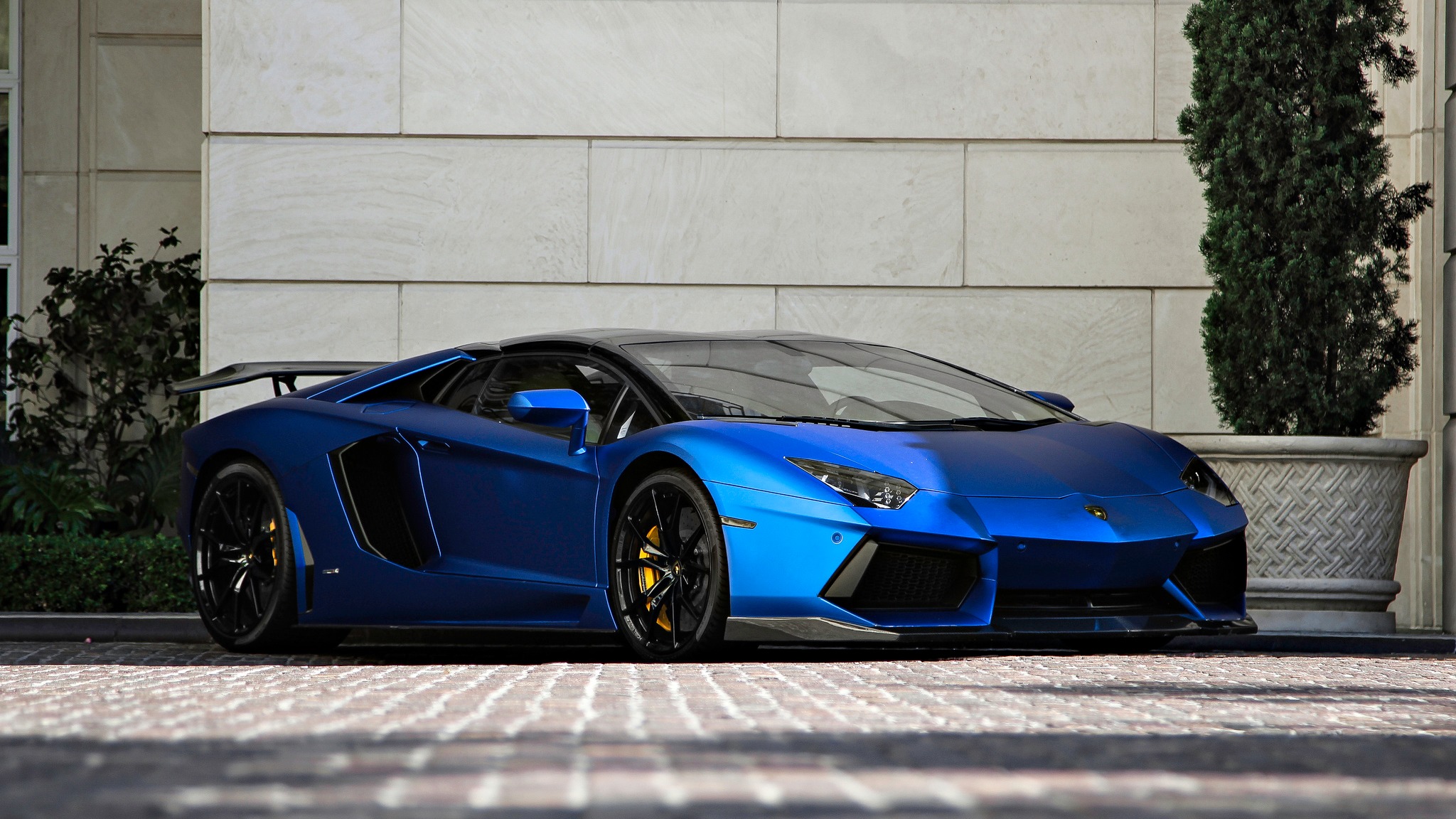 Matte Black Blue