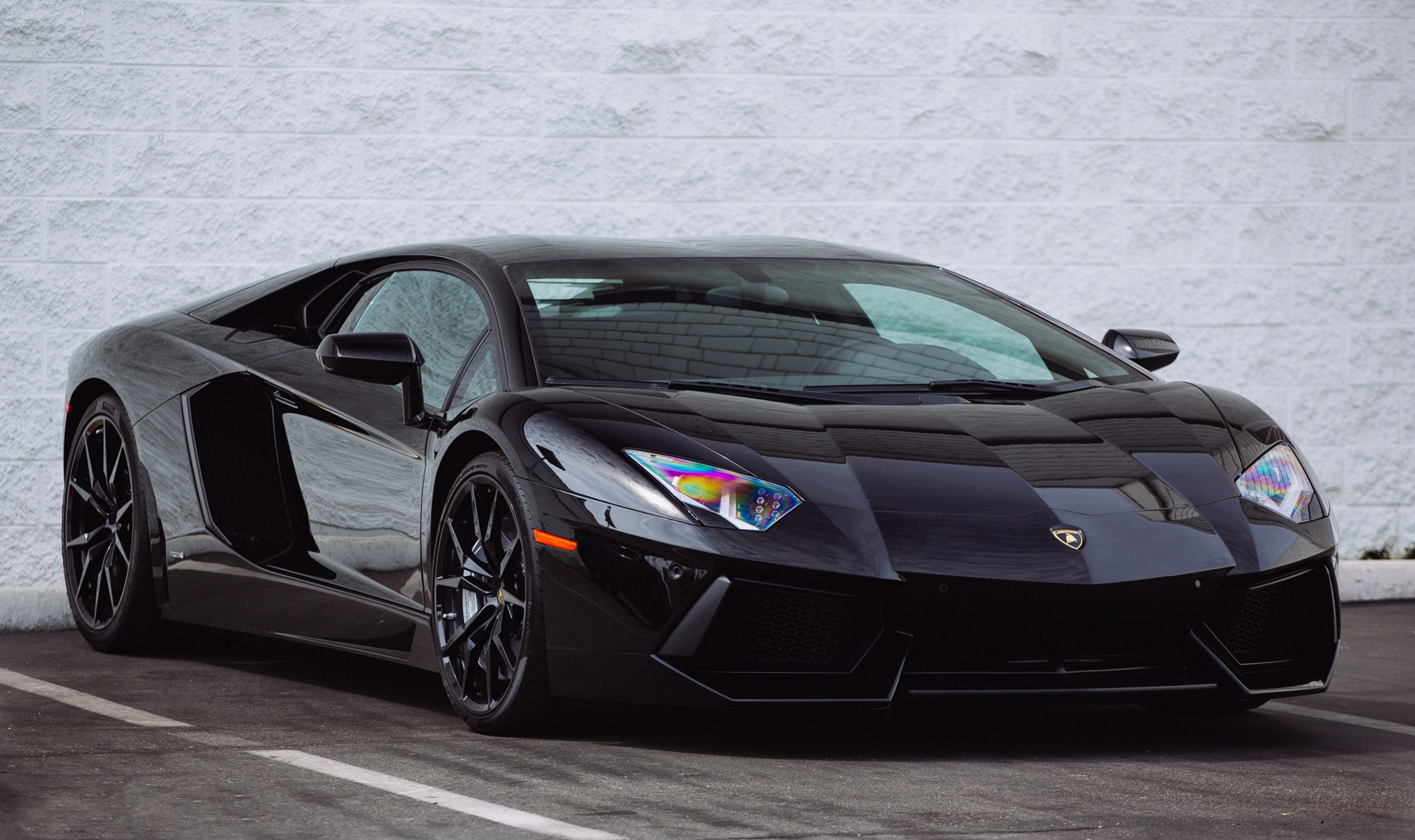 Lamborghini Aventador Black