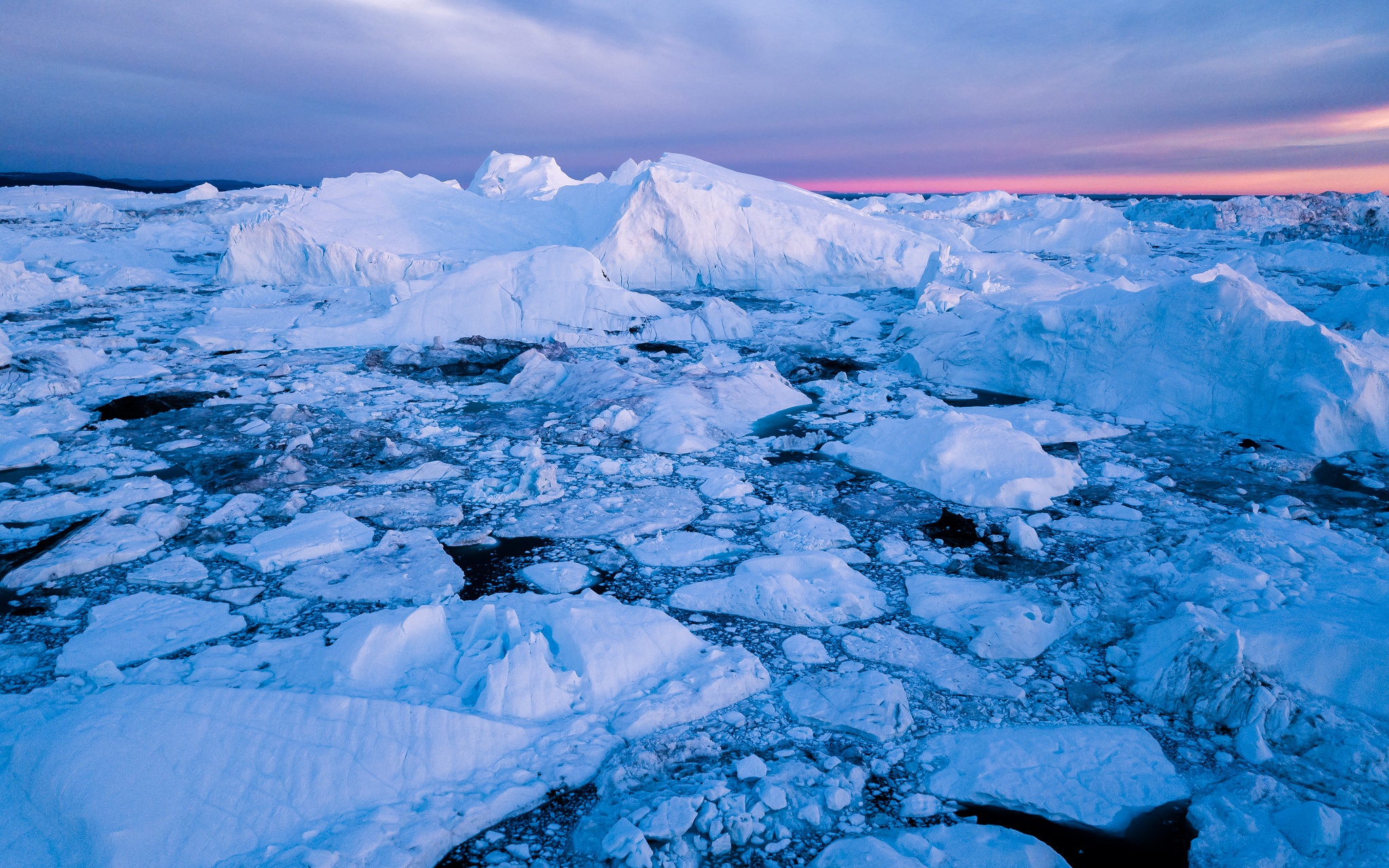 Ледовое море. Природные льды. Ледник. Ледяное море.