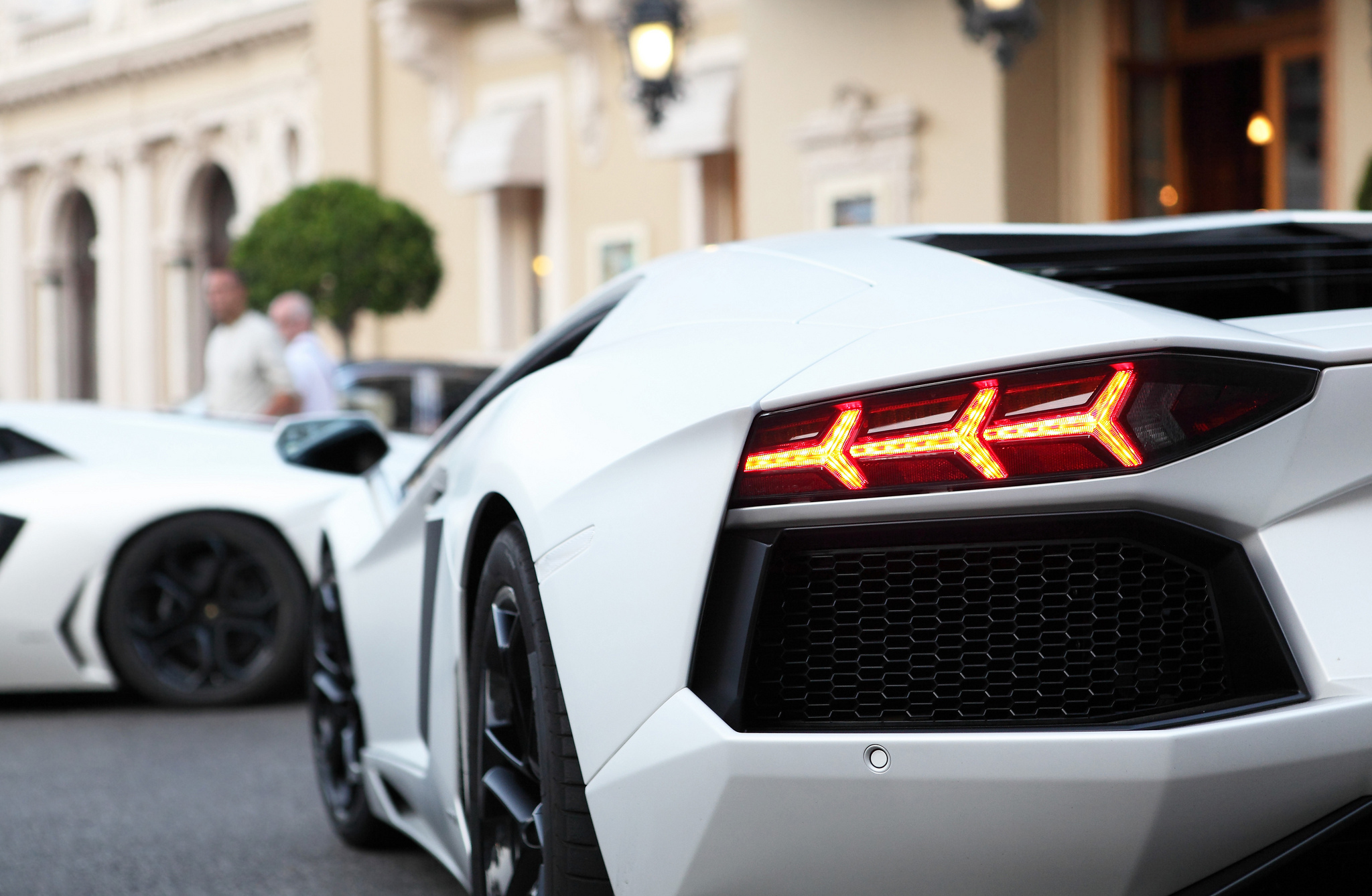 Lamborghini Aventador lp700 4 Black Wallpaper