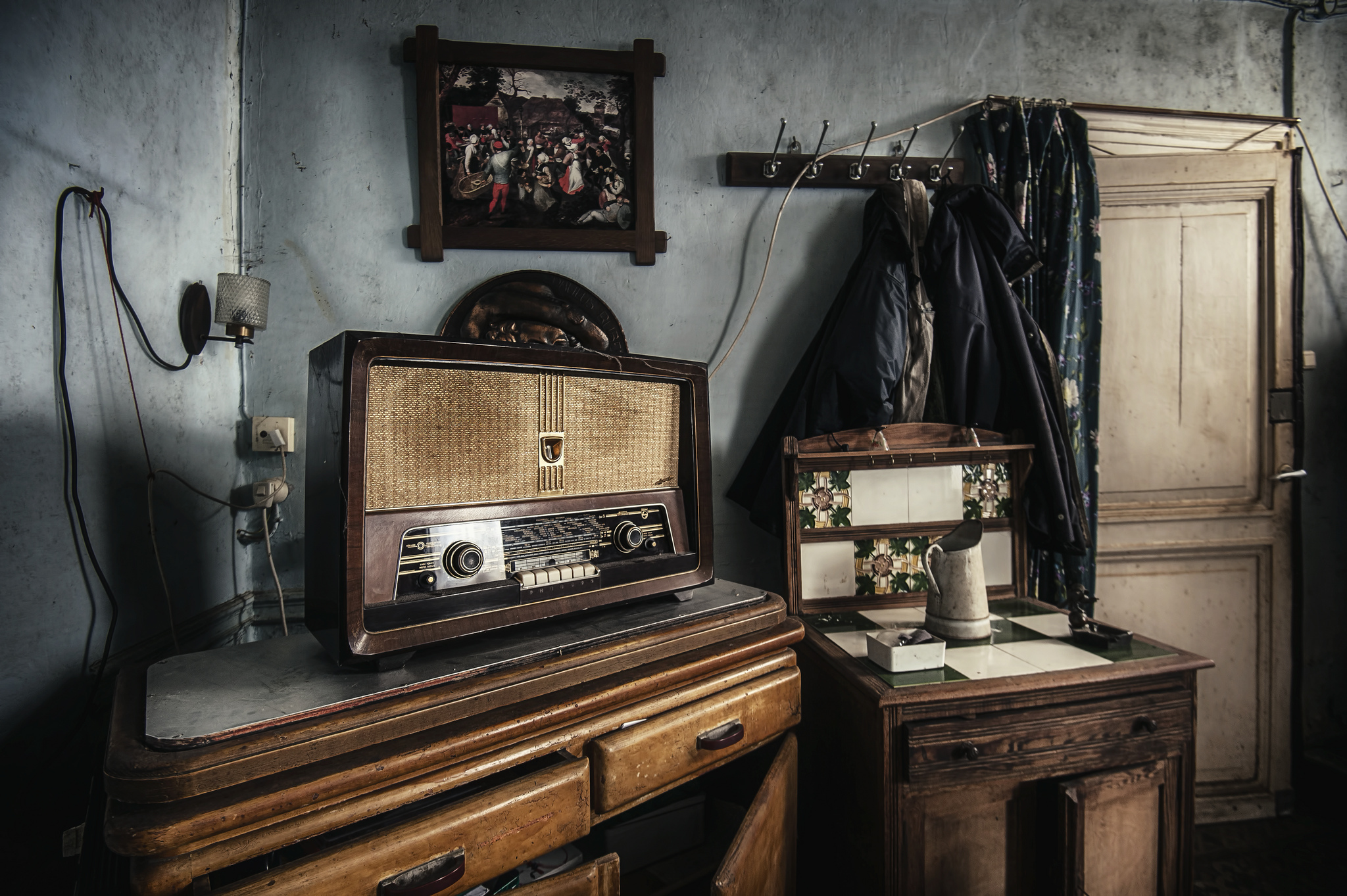 Старый радиоприемник
