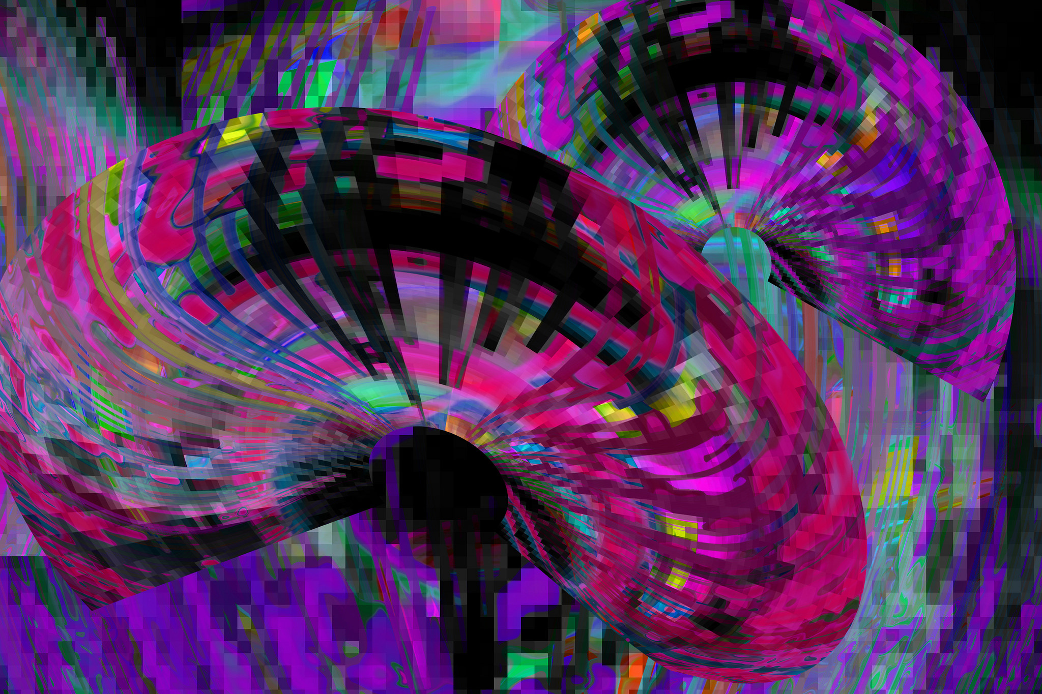Цветовой объем. Объем цветом. Colorful Fan.
