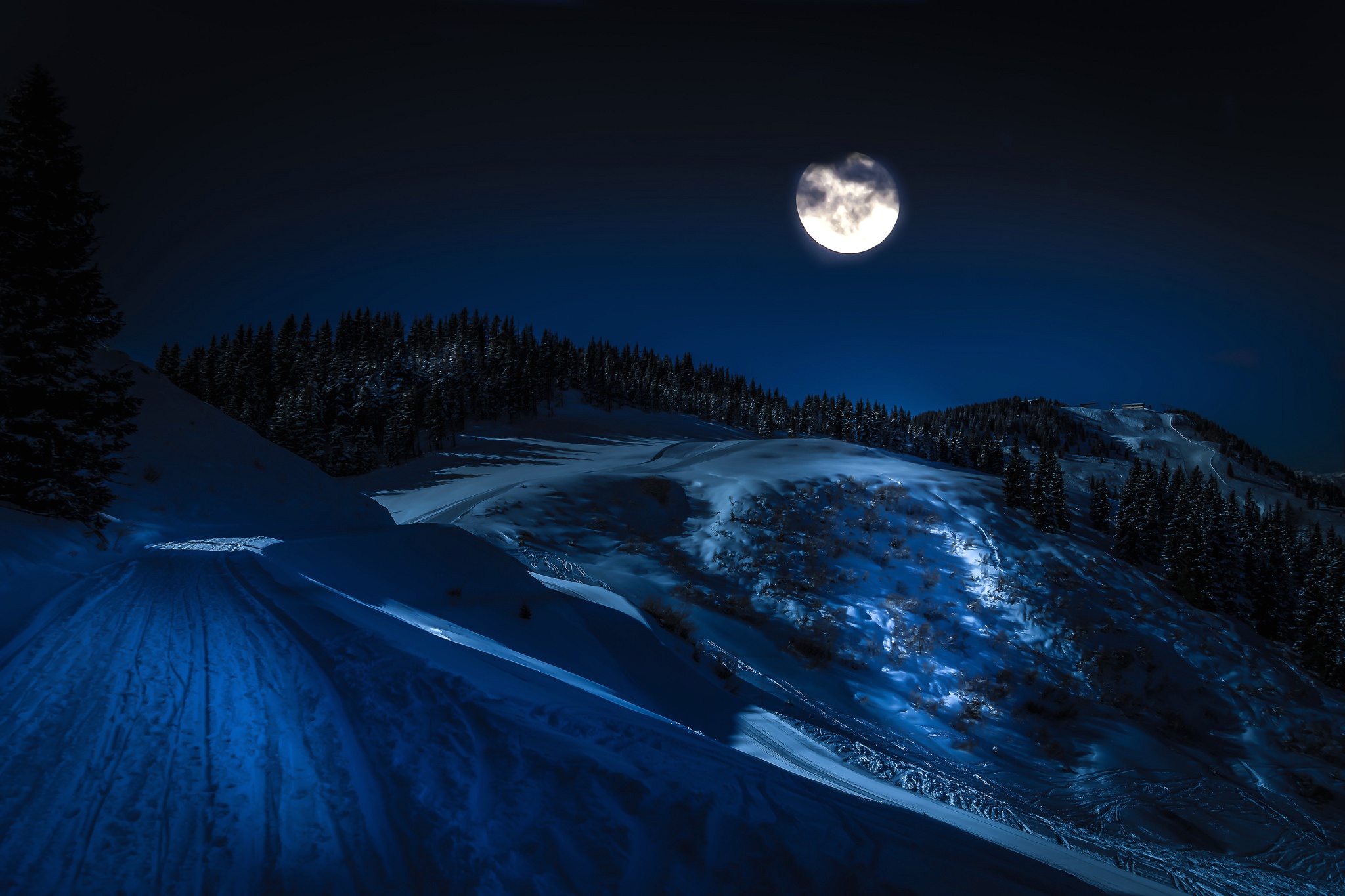 Ночные сугробы. Зима ночь. Зима Луна. Ночной пейзаж. Горы ночью.