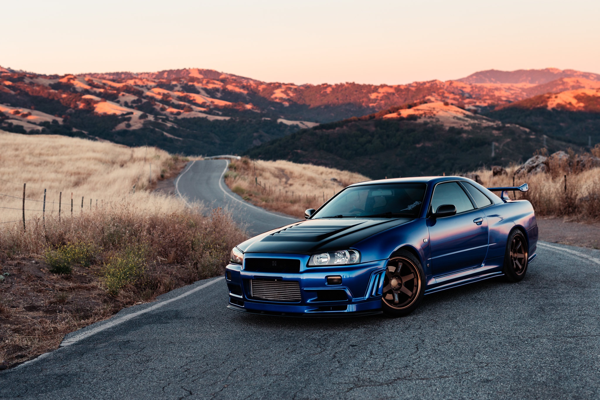 Skyline r34 wallpaper