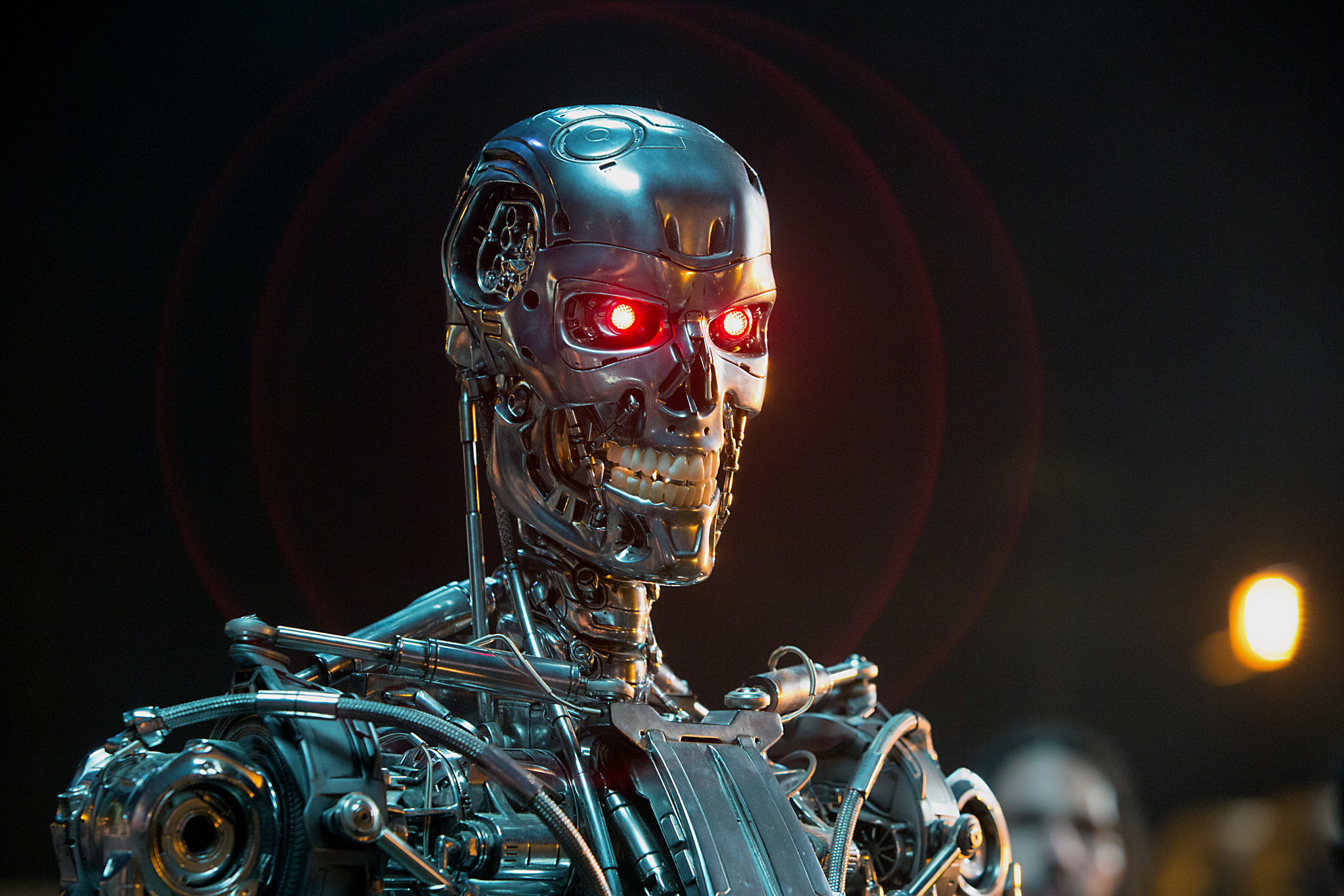 Обои робот, T-800, Terminator: Genisys, Терминатор: Генезис на телефон и  рабочий стол, раздел фильмы, разрешение 2048x1365 - скачать