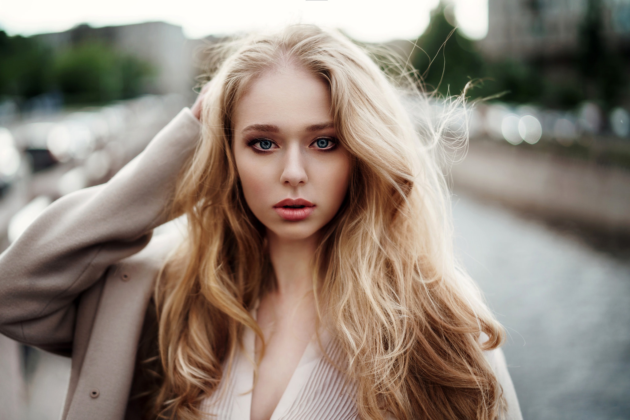 Pale blonde. Galina Tcivina блондинка. Galina Tcivina модель y..