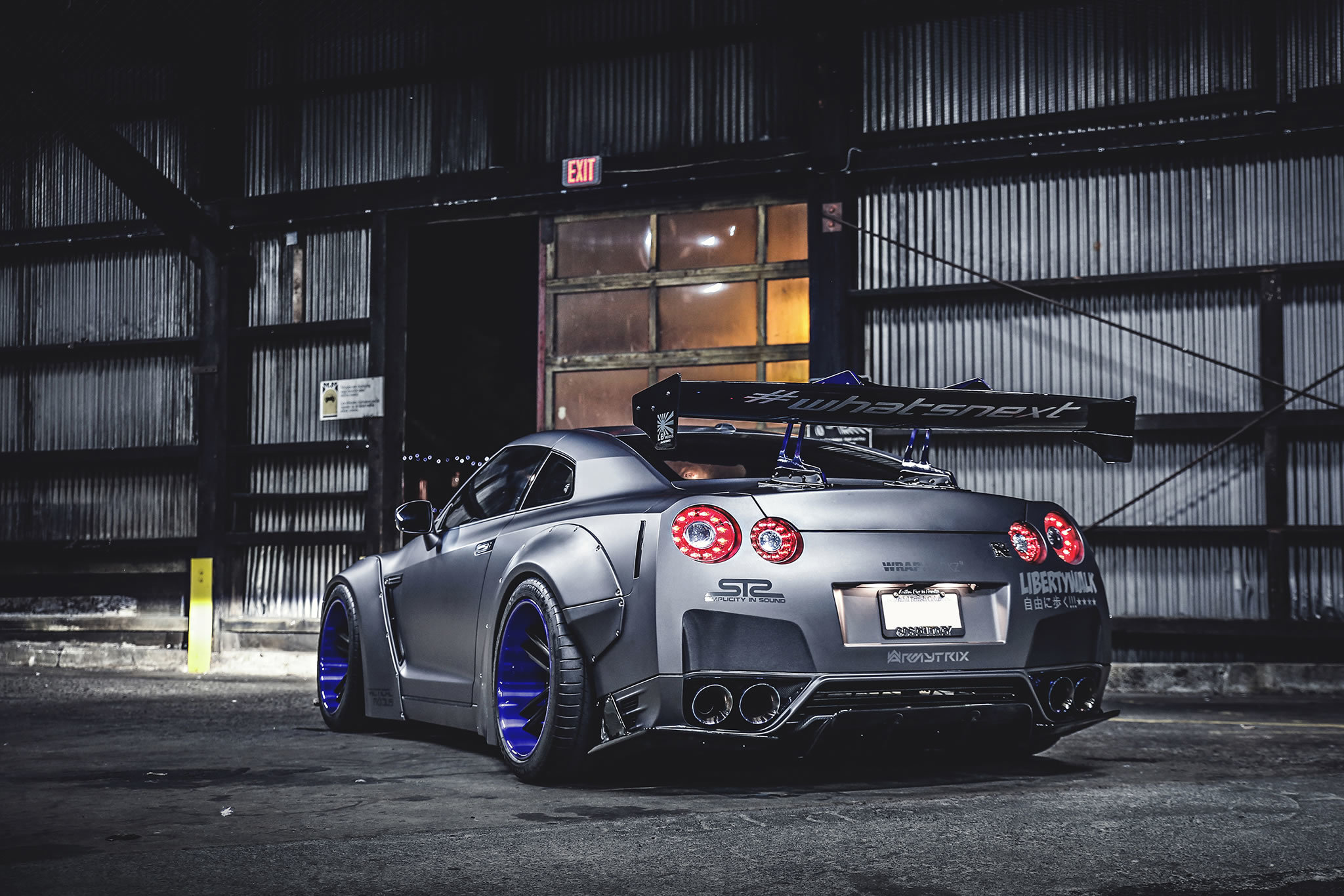 Обои Nissan, GT-R, Car, Tuning, Wheels, Spoiler, Rear, Liberty Walk на  телефон и рабочий стол, раздел nissan, разрешение 2048x1366 - скачать