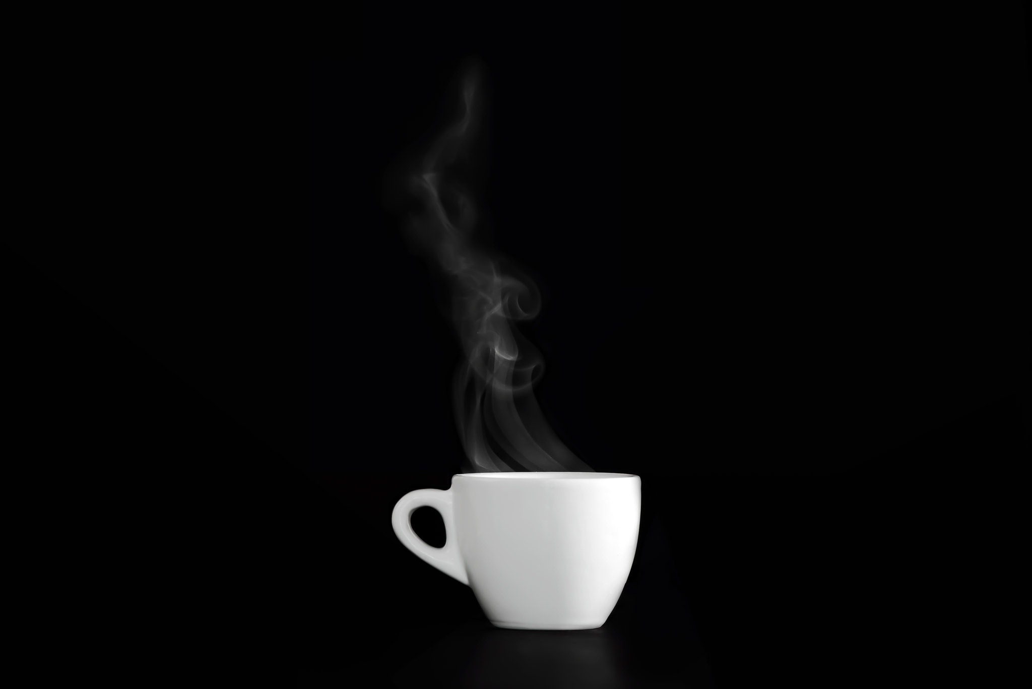 Coffee cup with steam фото 9