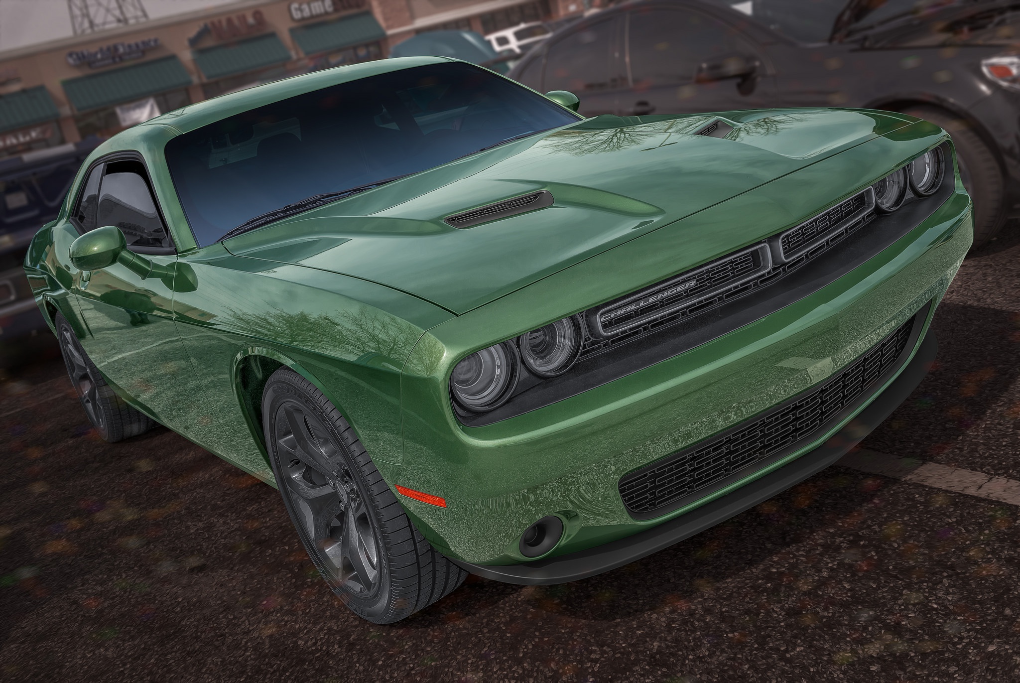 Dodge Challenger 2017 Р·РµР»РµРЅС‹Р№