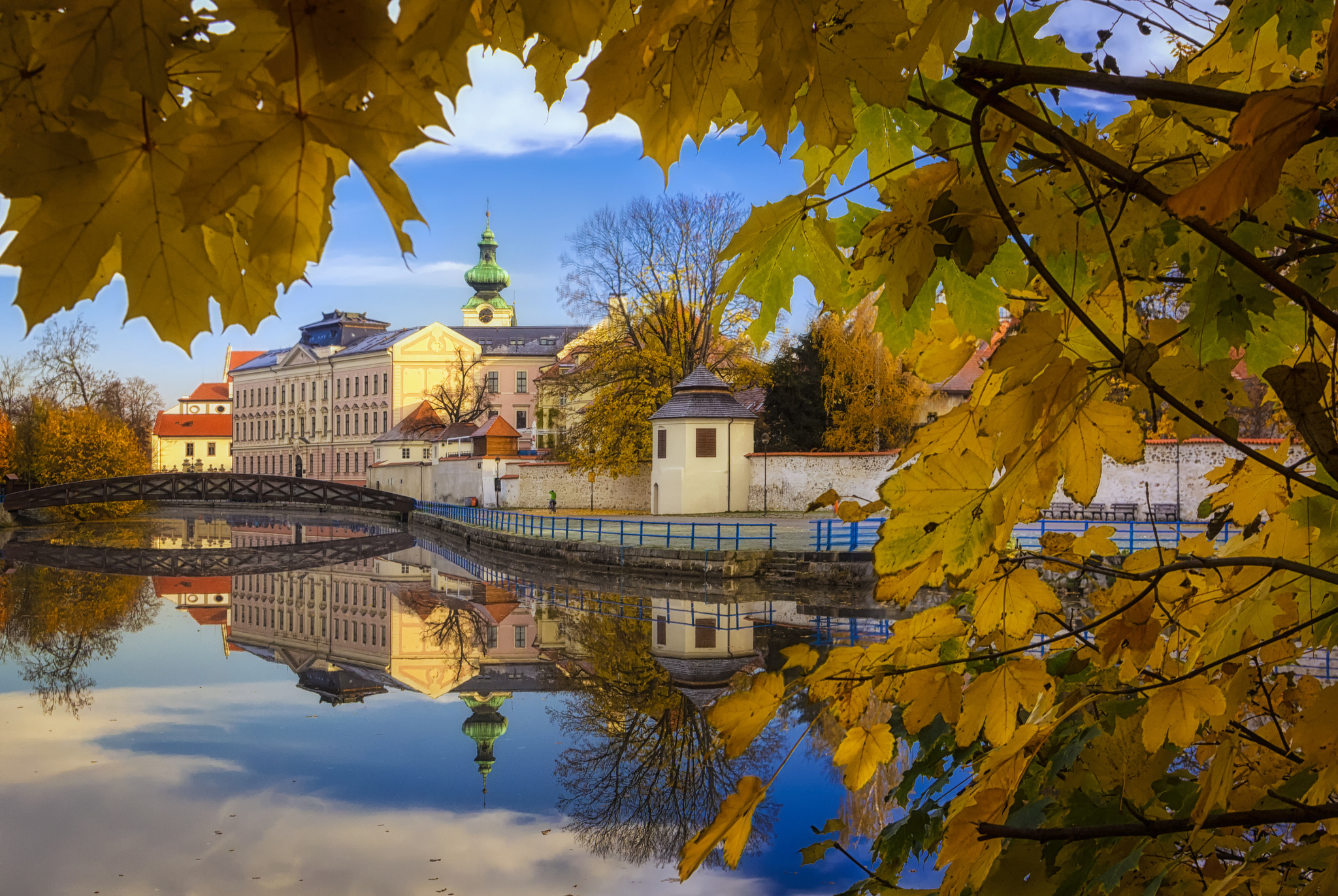 городская осень картинки