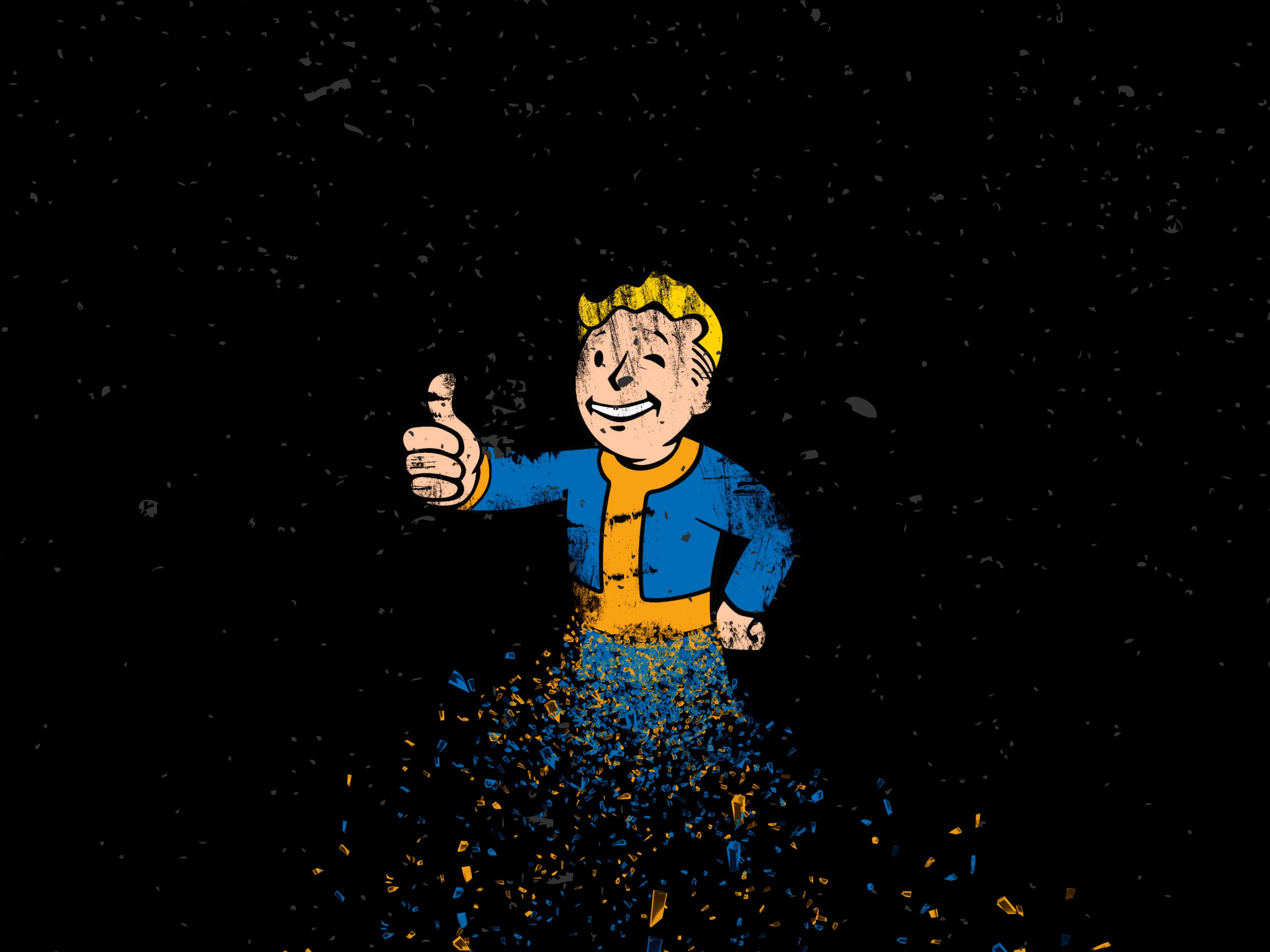 Fallout 4 vault boy wallpaper фото 59