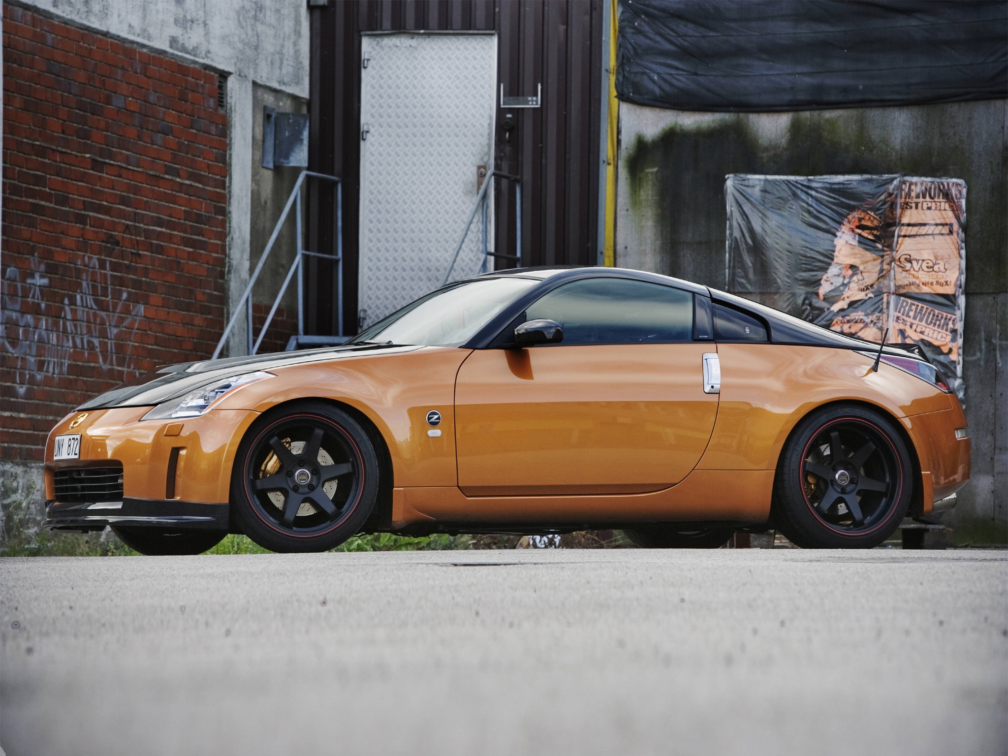 Скачать обои Nissan, Nissan 350Z, 350Z, раздел машины в разрешении 2048x1536