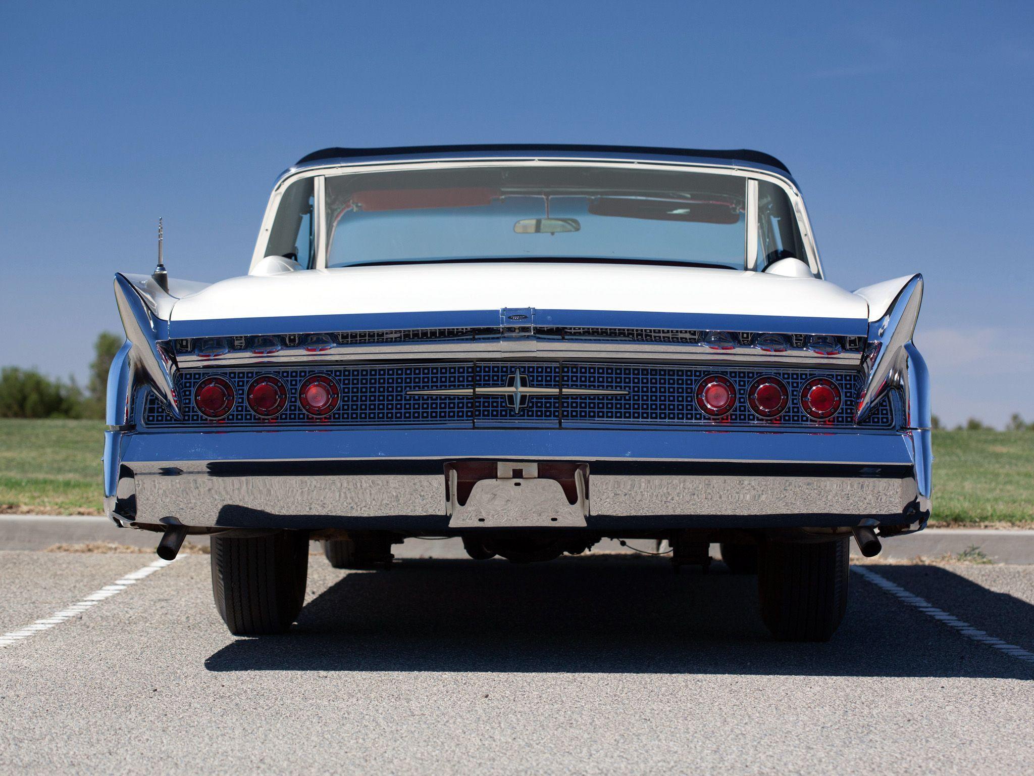 Скачать обои 1960, вид сзади, Convertible, Lincoln Continental, Mark V,  раздел другие марки в разрешении 2048x1536