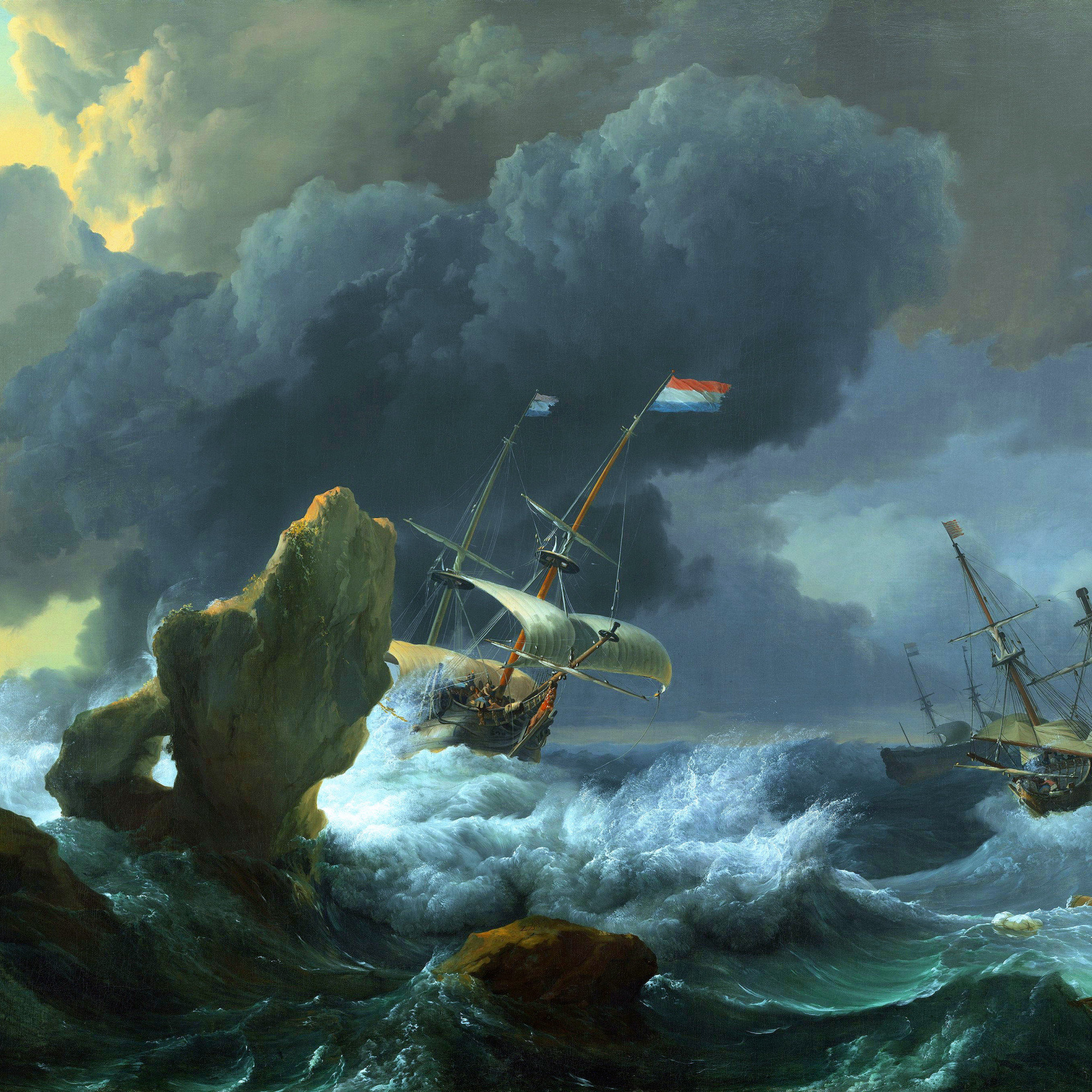 Художник шторм. Бакхейзен Людольф картины. Людольф бакхёйзен нидерландский художник. Людольф Бакхейзен море.