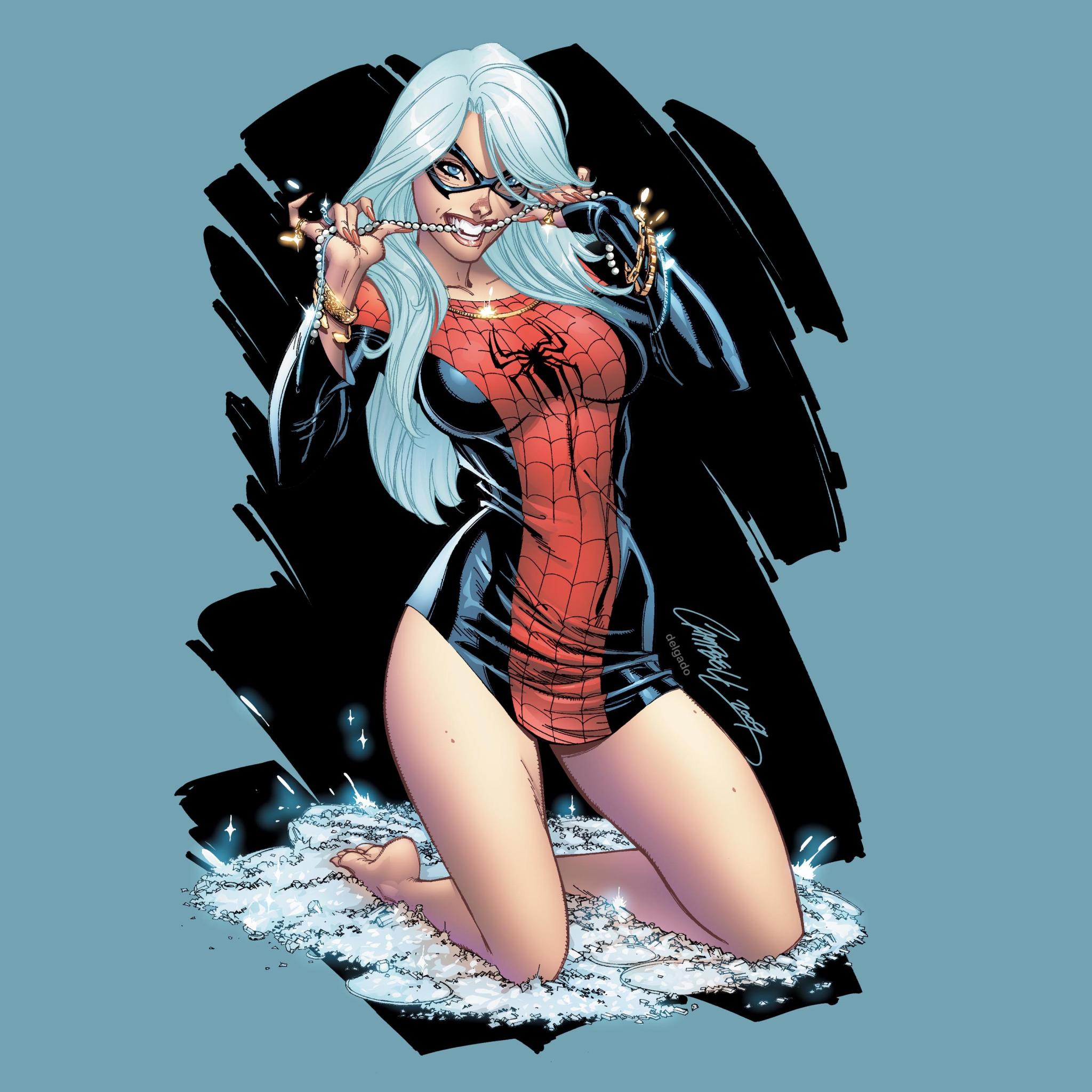 Black cat 9. Фелиция Харди. Фелиция Харди -черная кошка Spider-man. Черная кошка Марвел Фелиция Харди. Джей Скотт Кэмпбелл человек паук.