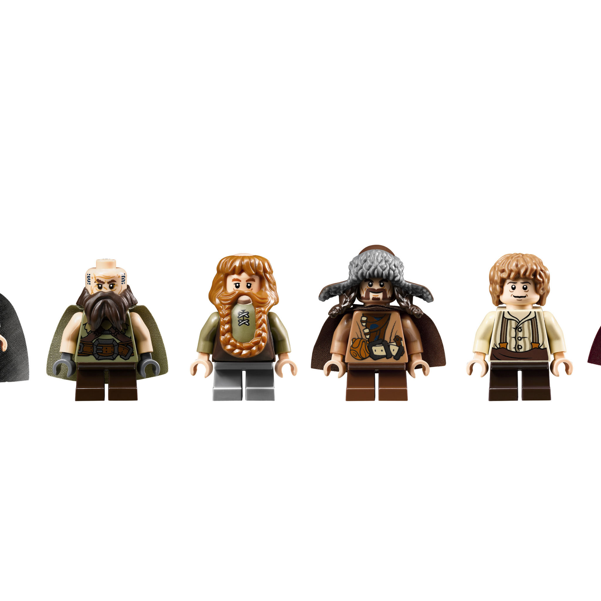 Скачать обои игрушки, Лего, гномы, Lego, Gandalf, Хоббит, The Hobbit,  Нежданное путешествие, раздел минимализм в разрешении 2048x2048