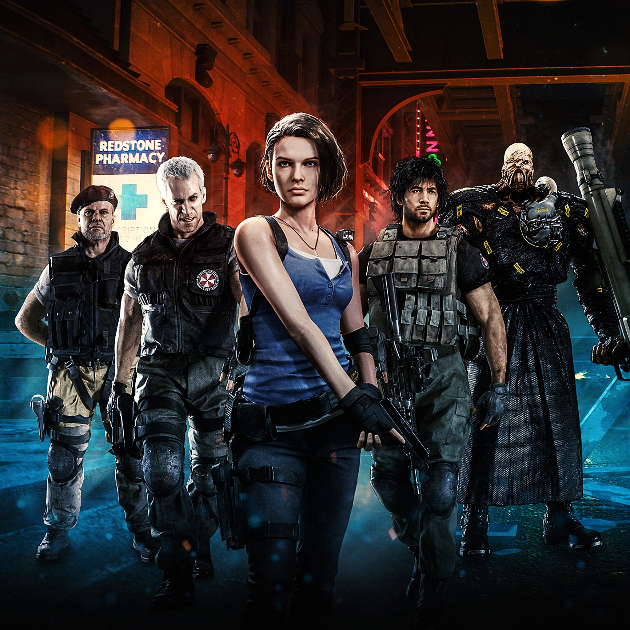 Картинки героев resident evil