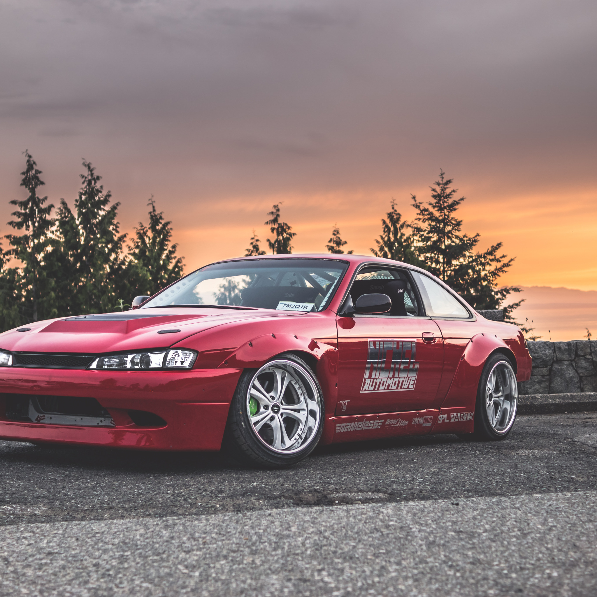 Nissan Silvia s14 РѕР±РѕРё