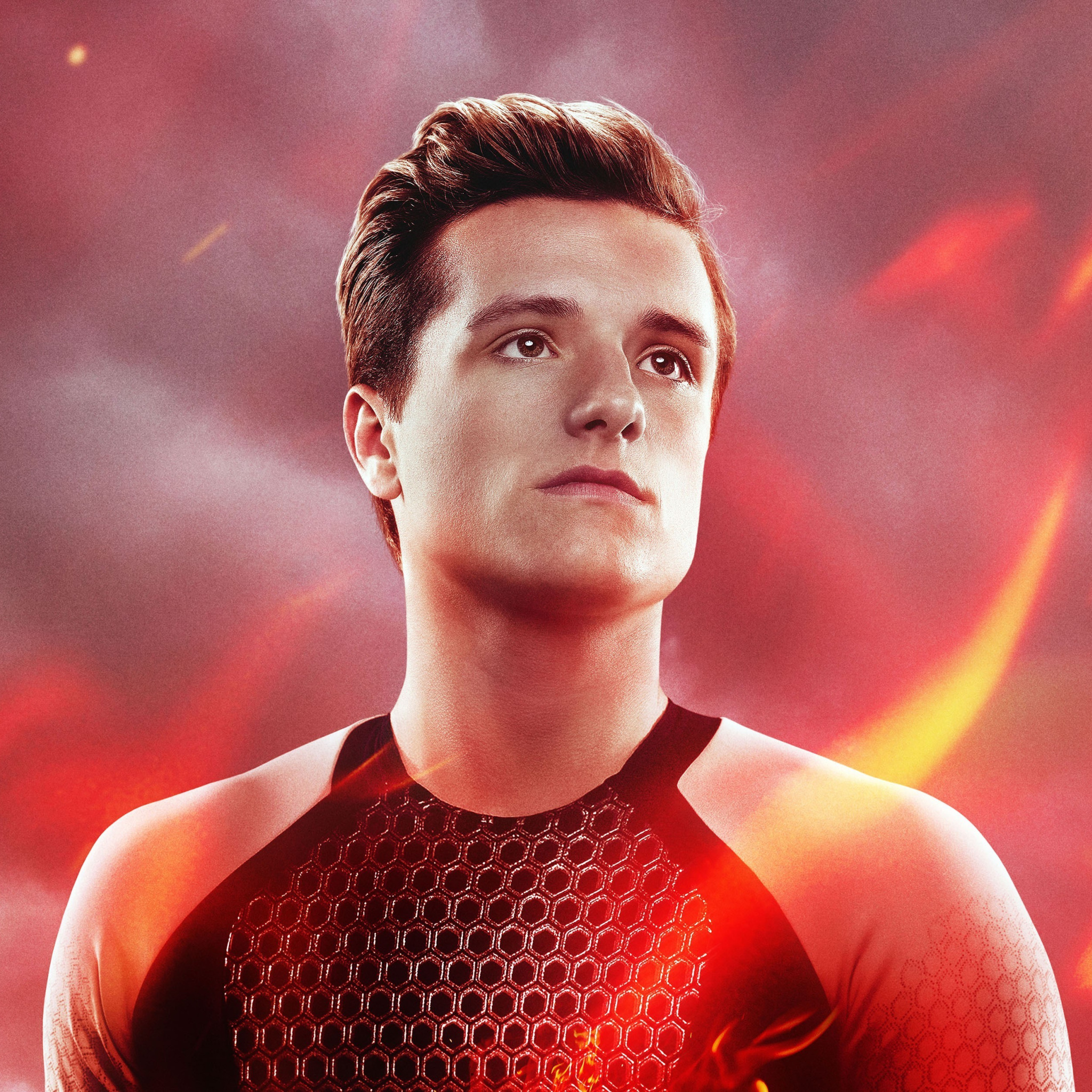 Скачать обои Peeta Mellark, Джош Хатчерсон, Пит Мелларк, Josh Hutcherson,  The Hunger Games 2, Голодные Игры 2, The Hunger Games: Catching Fire, Голодные  Игры: И вспыхнет пламя, раздел фильмы в разрешении 2048x2048