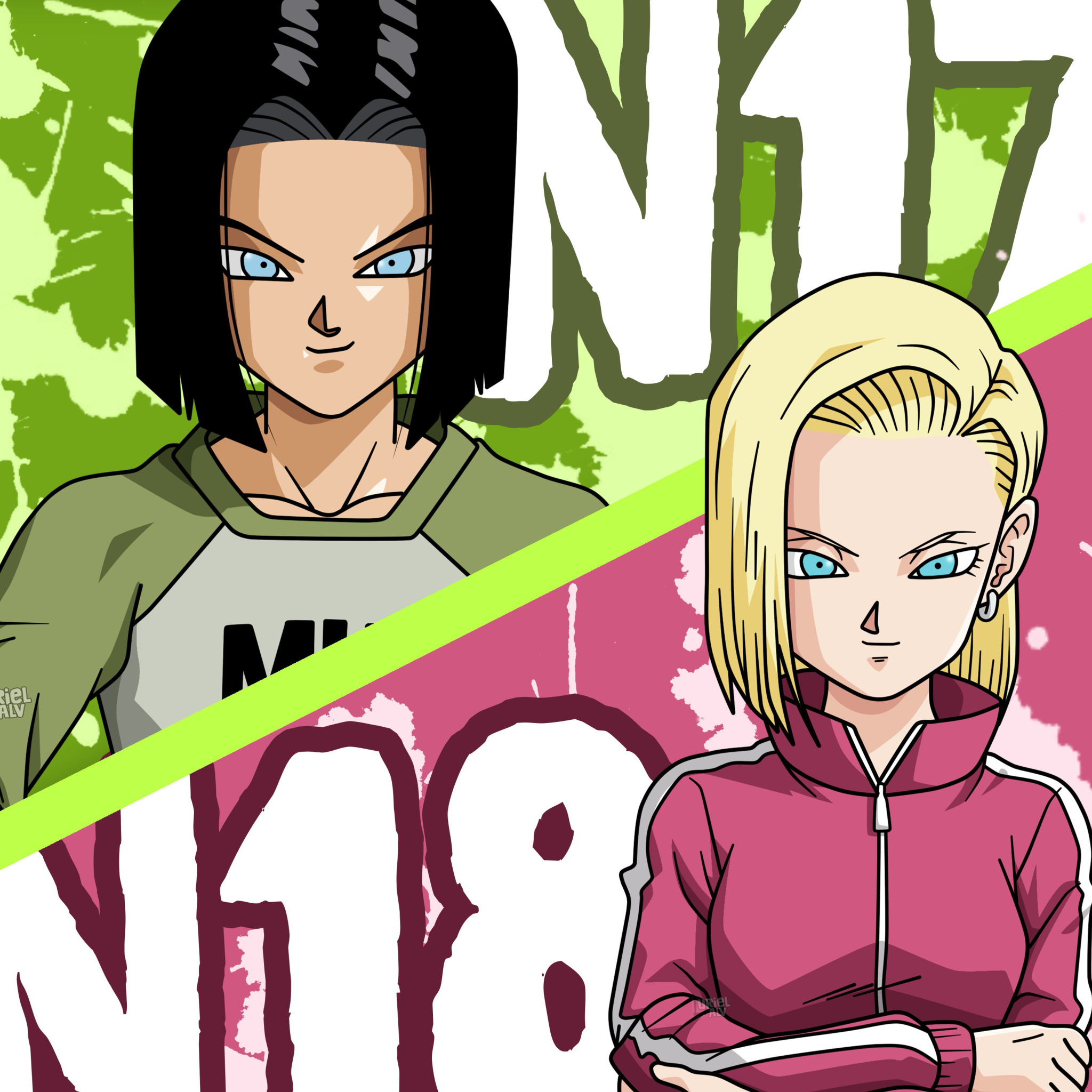 Скачать обои game, android, alien, anime, martial artist, manga, Dragon  Ball, strong, раздел сёнэн в разрешении 2048x2048