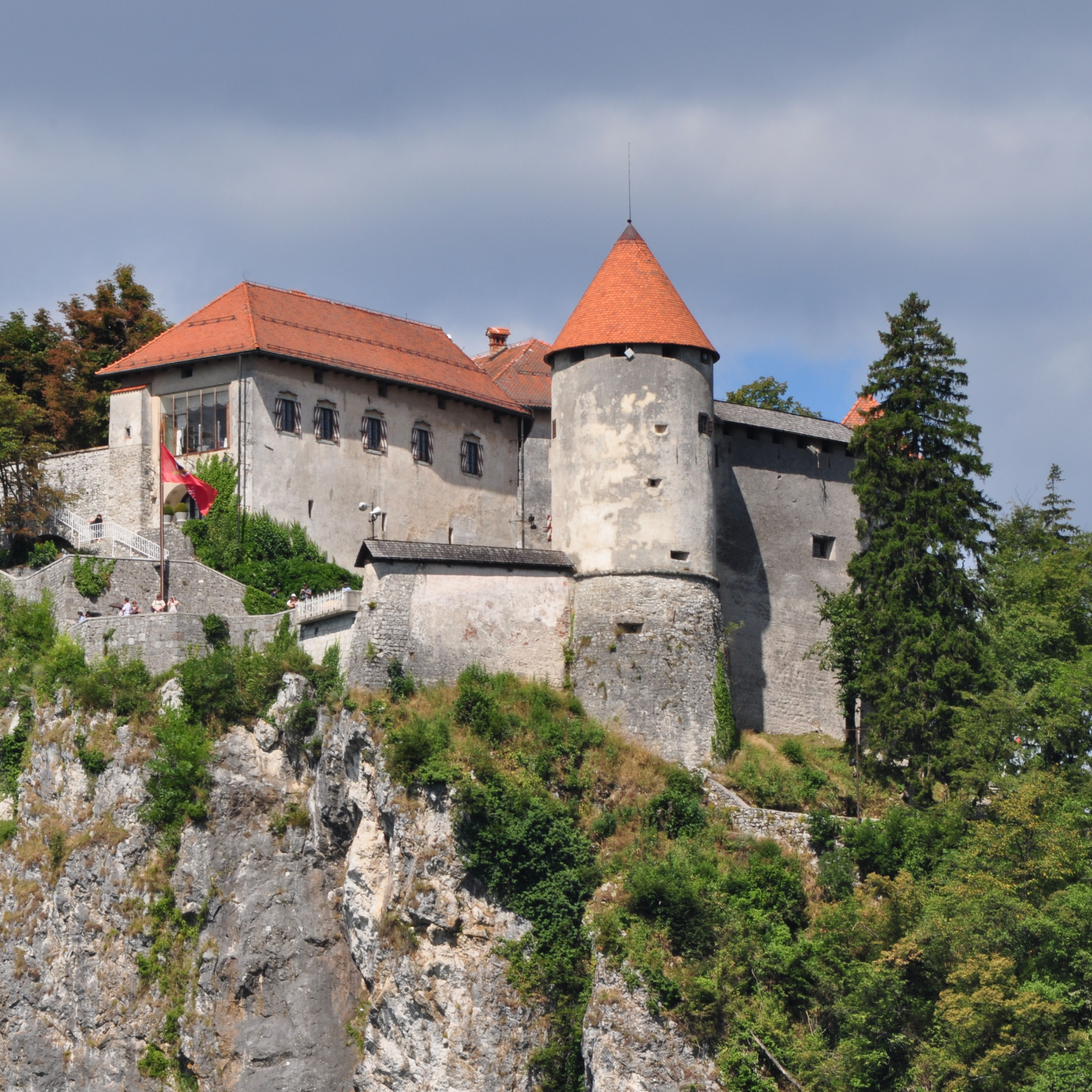 Бледский замок. Замки Словении. Ра замок.