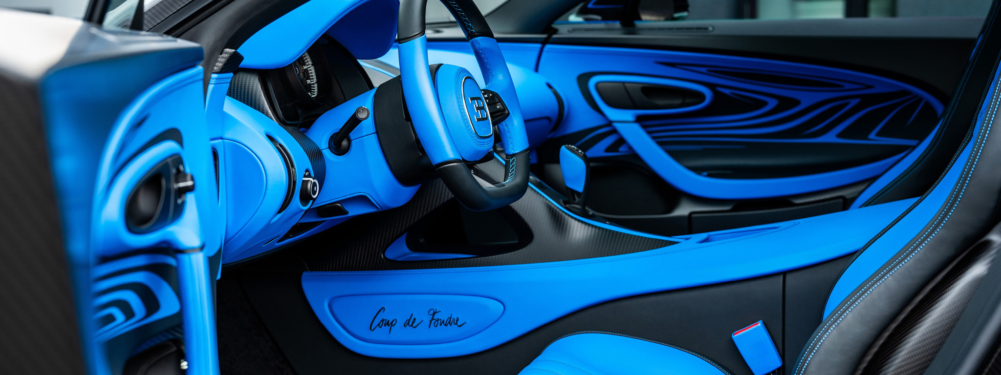 Bugatti Blue Chiron Car Interior Bugatti Chiron Super Sport Coup De Foudre