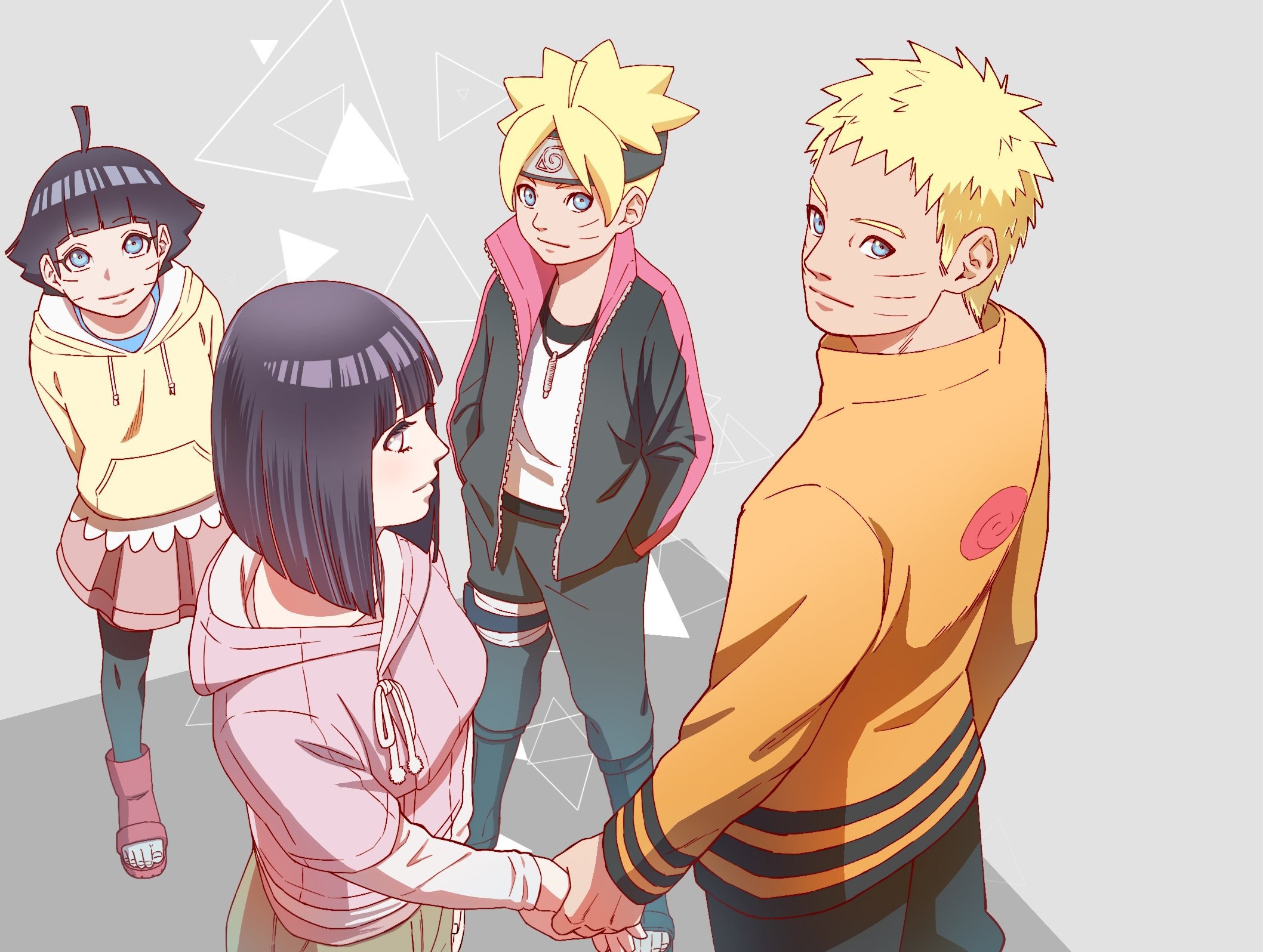 Скачать обои семья, Наруто, Naruto, Узумаки Наруто, Хината Хьюго, Boruto,  Боруто, Химавари, раздел сёнэн в разрешении 2116x1596