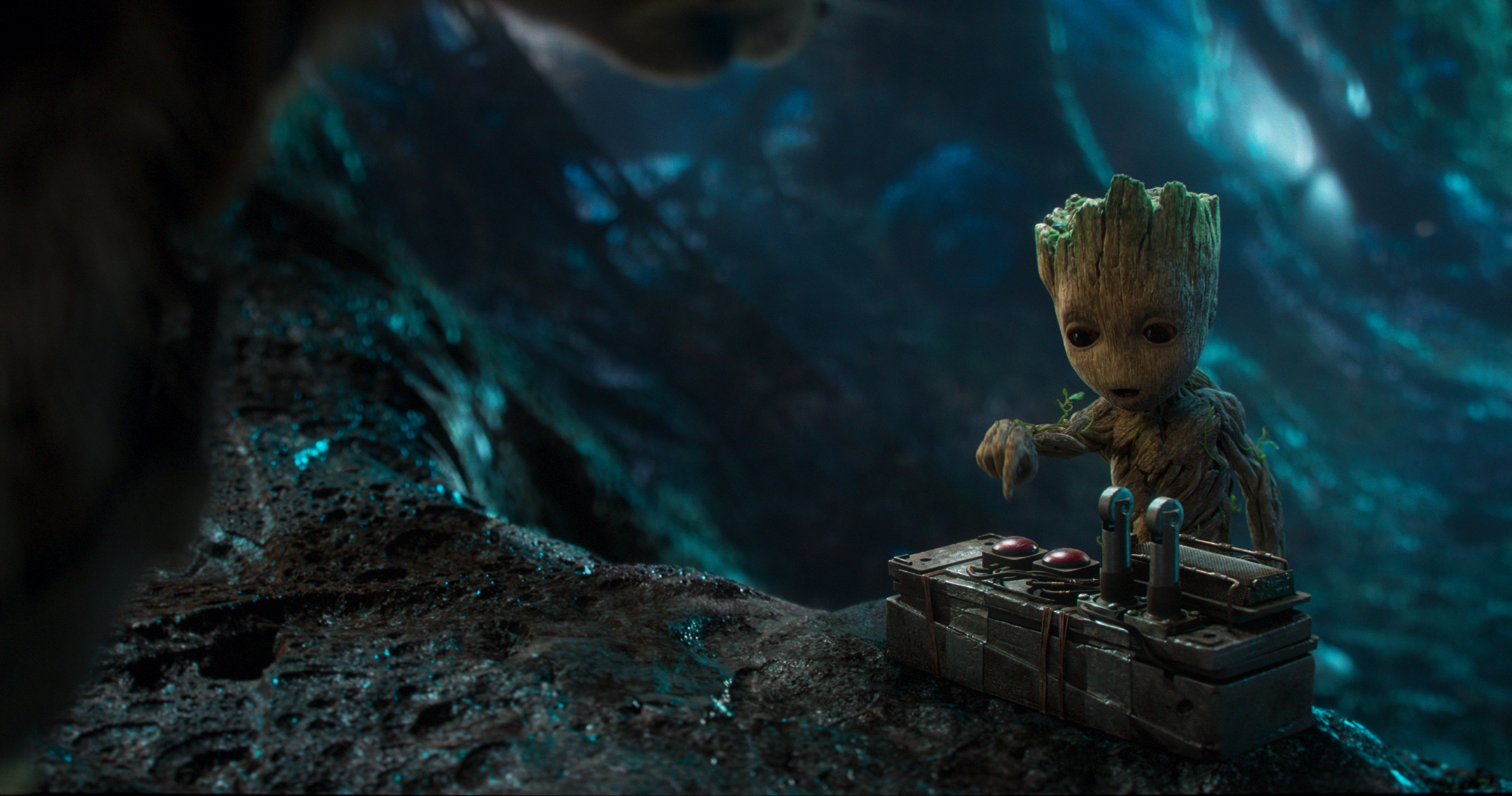 Обои marvel, марвел, стражи галактики, грут, groot, Baby Groot, Guardians  of the galaxy vol.2 на телефон и рабочий стол, раздел фильмы, разрешение  2158x1136 - скачать