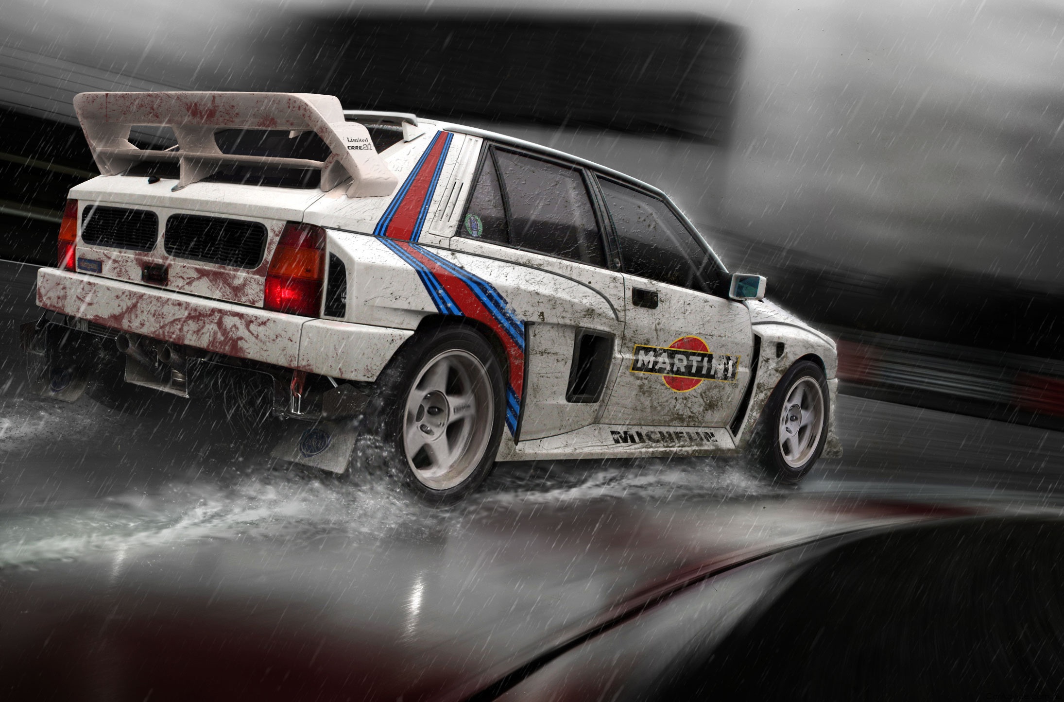 Скачать обои ралли, delta, lancia, rally by hugosilva, раздел игры в  разрешении 2190x1445