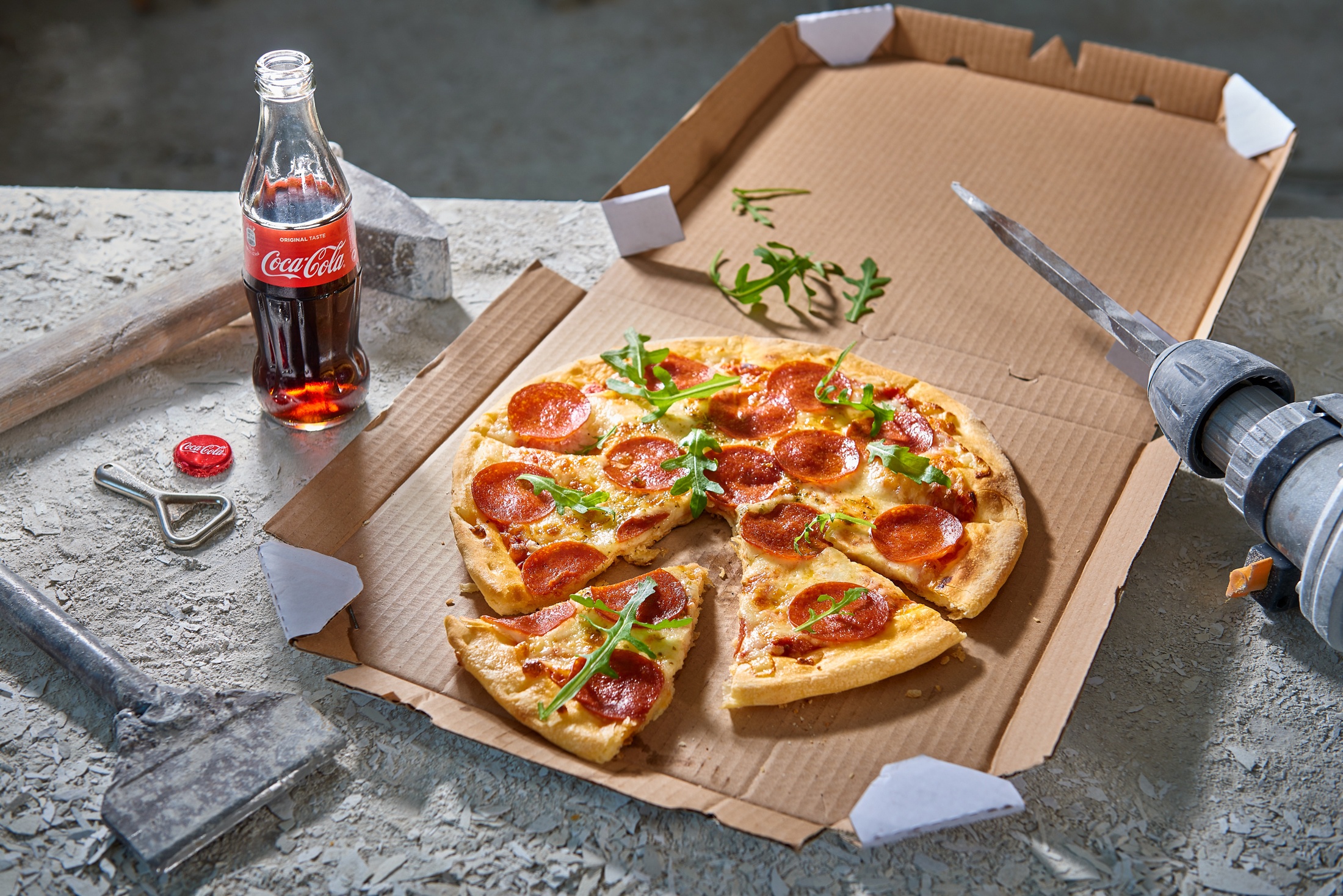 фото пиццы пепперони в коробке фото 105