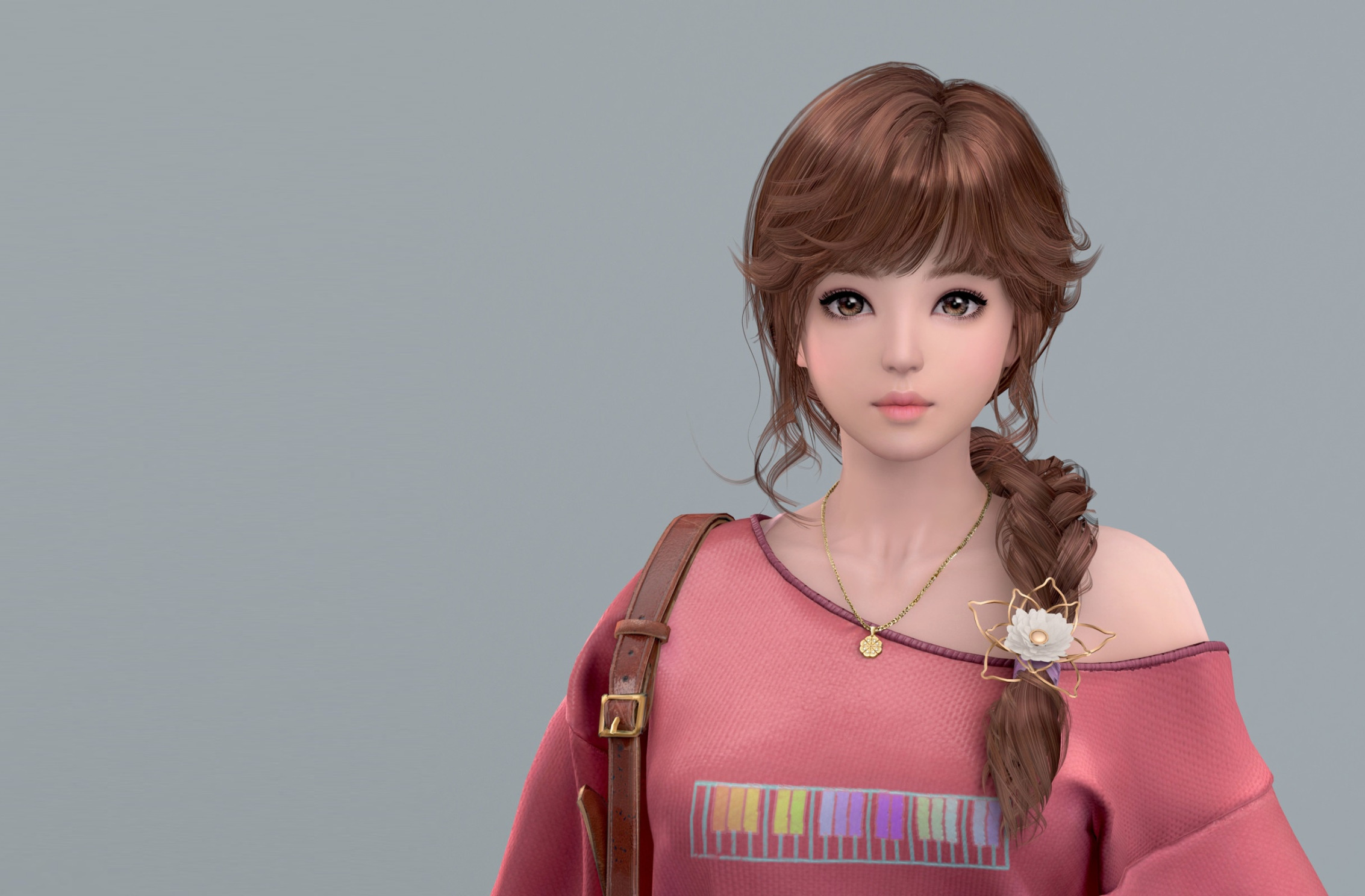 девушка, арт, Asia girl. (2017), Kiyong Sim