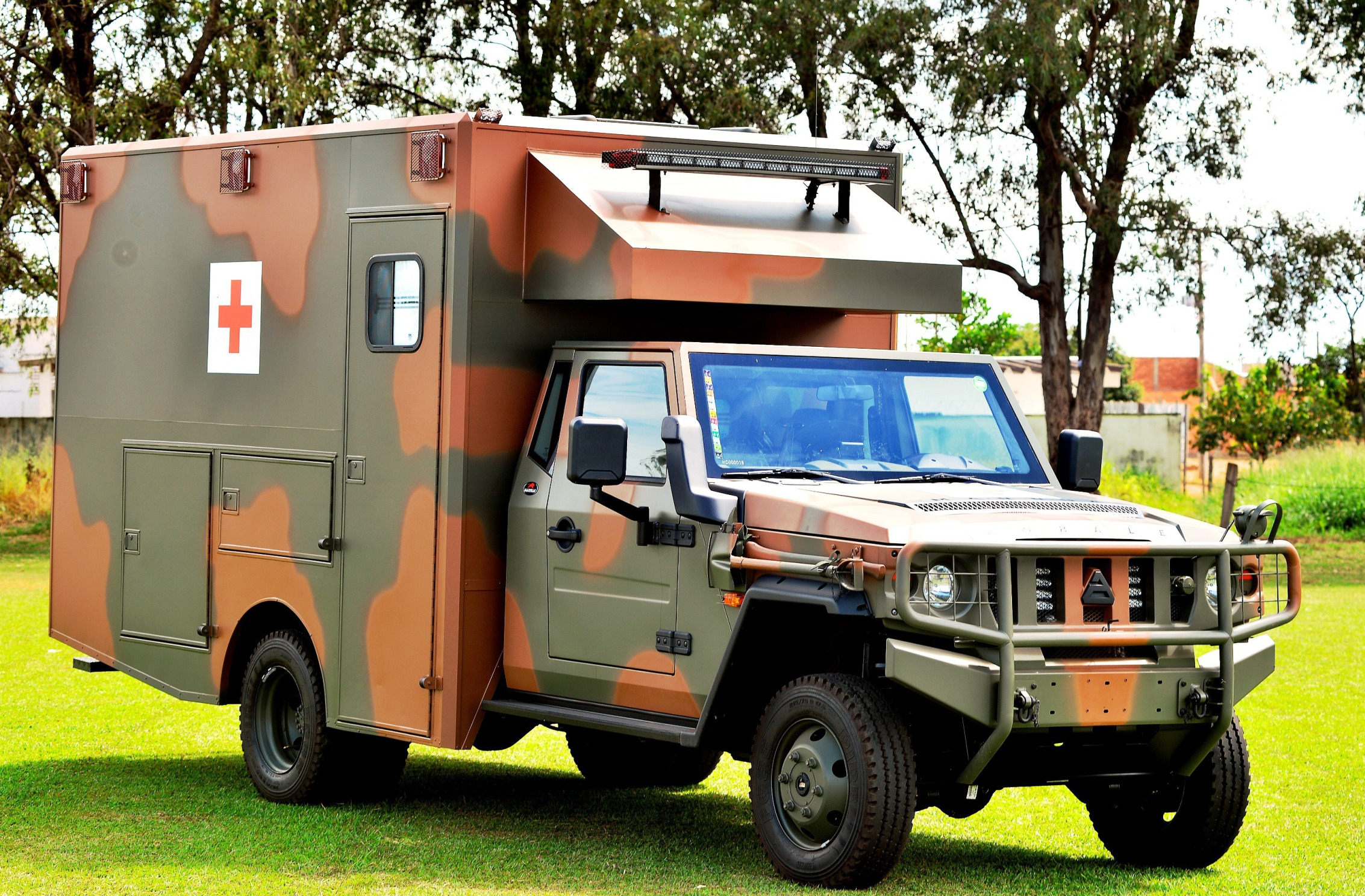 cross, ambulance, made in Brazil, Agrale, military and civil vehicle, manufactured in Santa Catatarina, export type product, Agrale Marrua