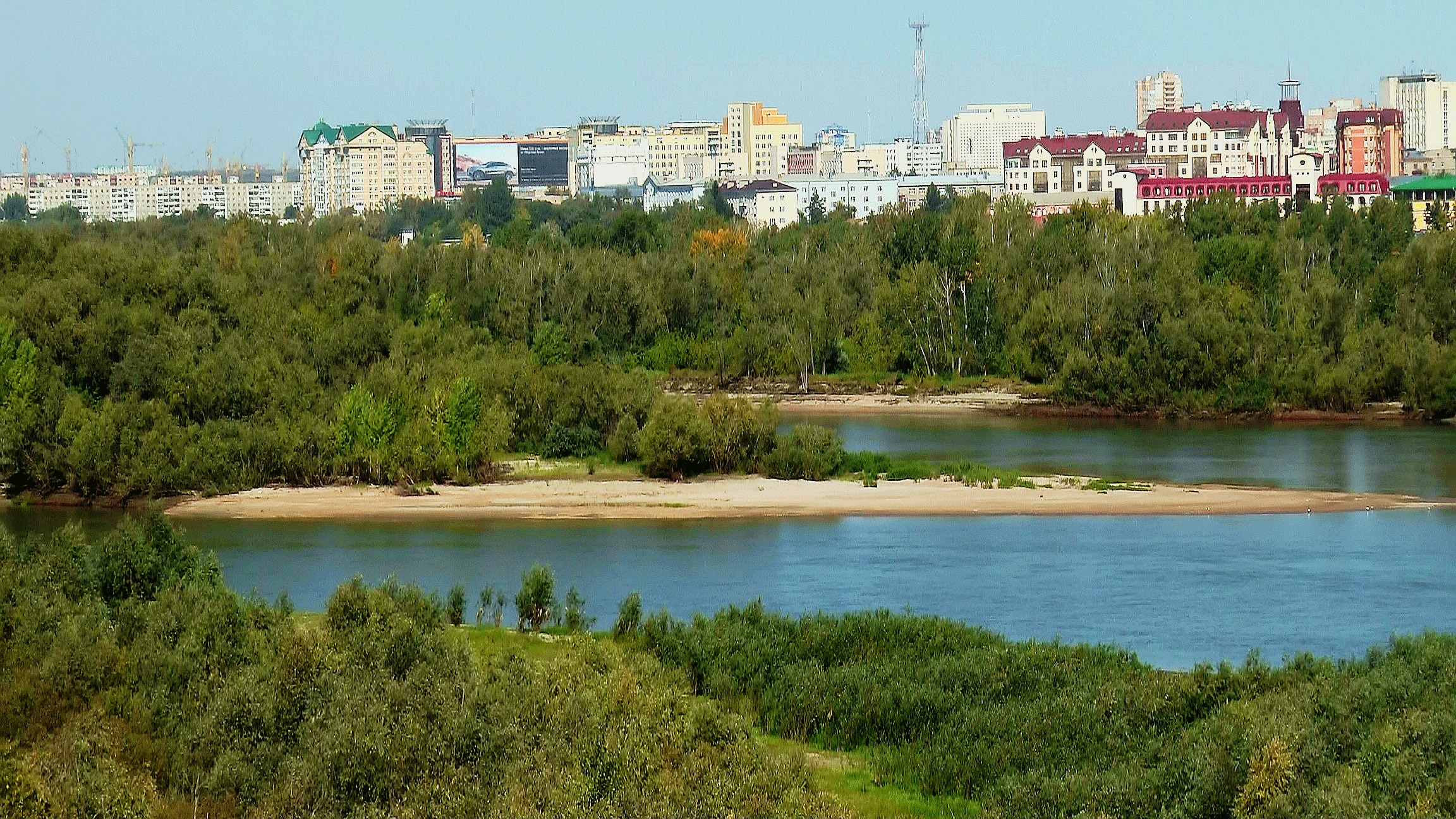 Лето в городе омск