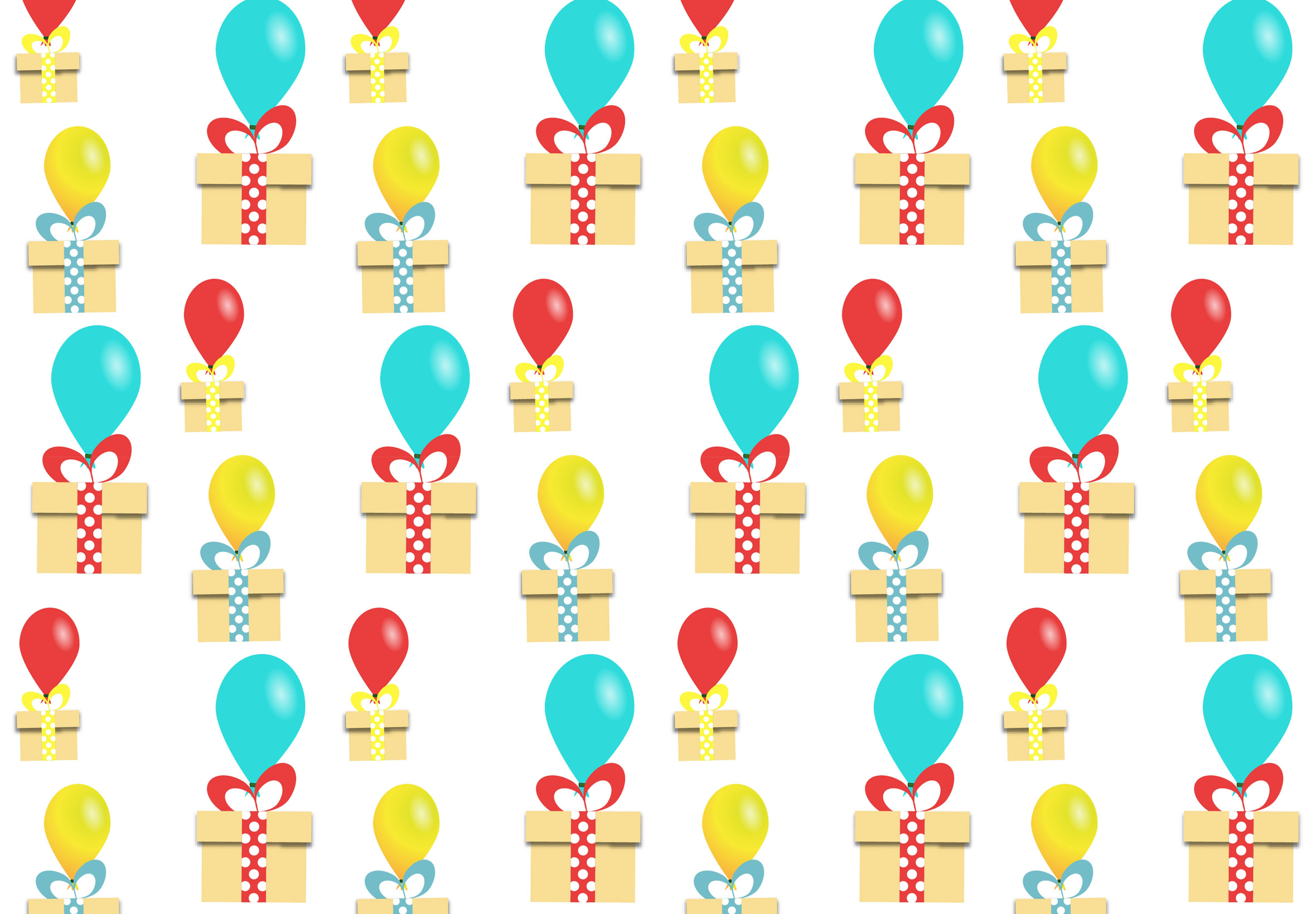 фон, подарок, шары, текстура