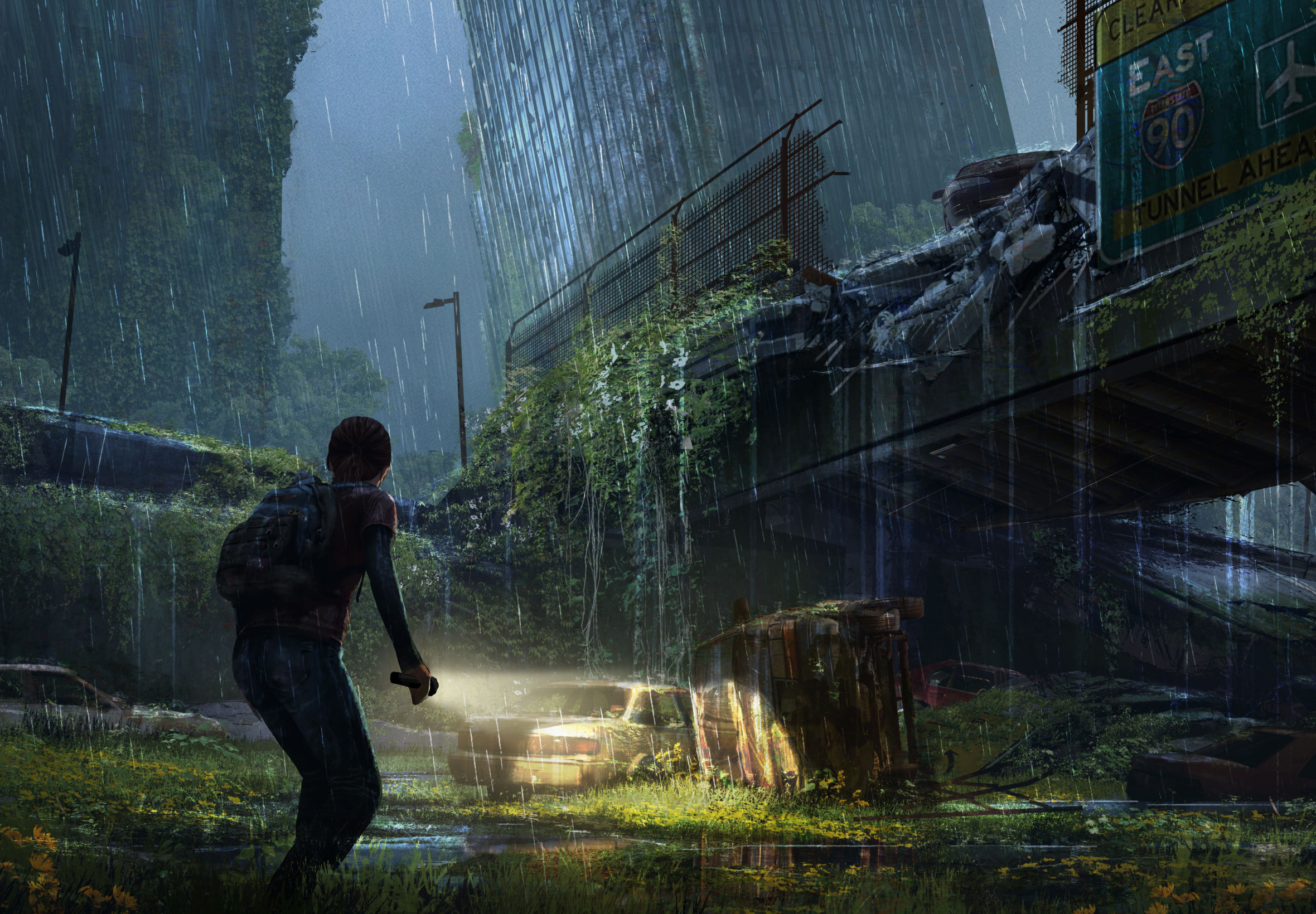 The last of us 2 город. Город из игры last of us.