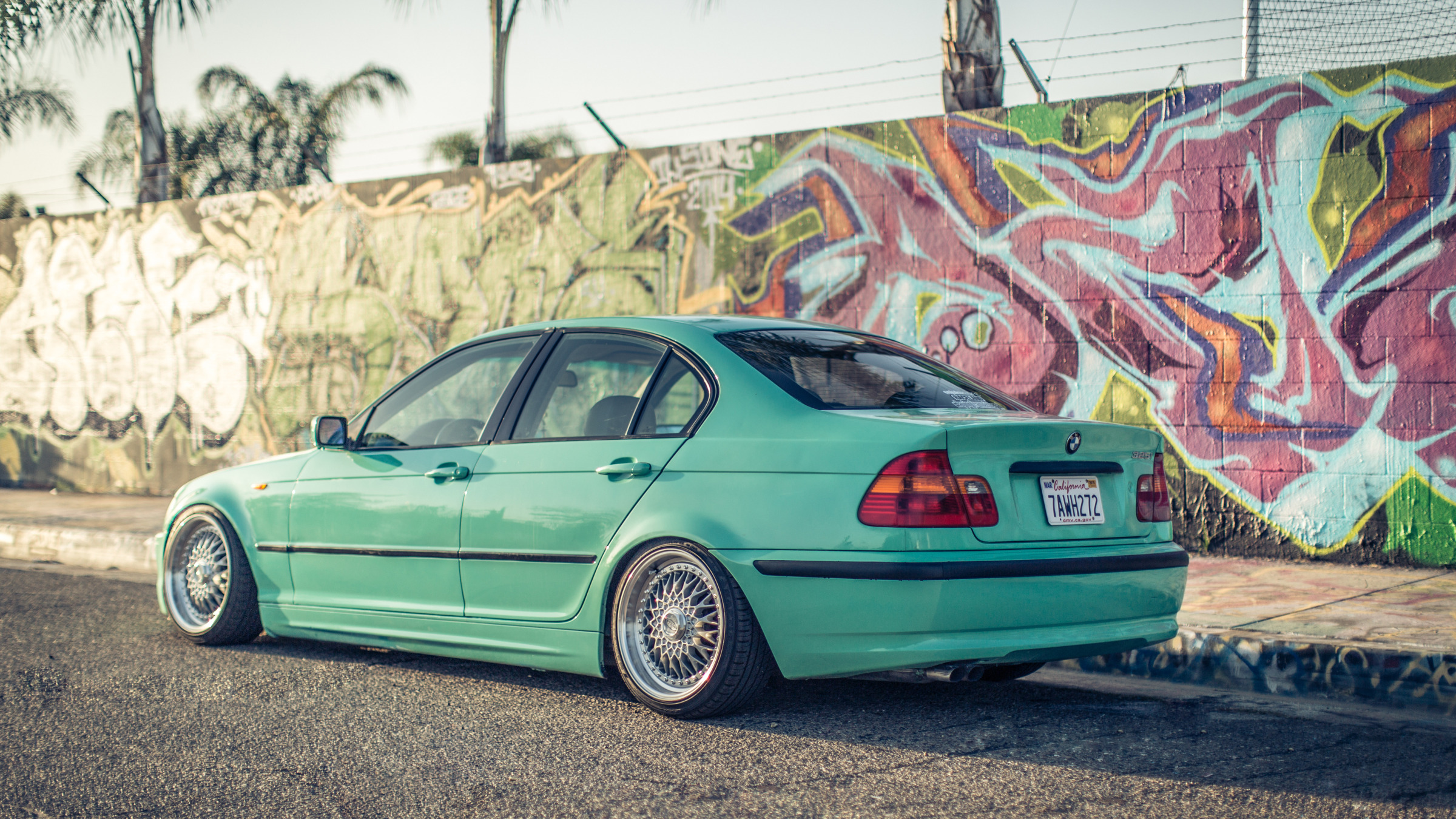 BMW e46 Green