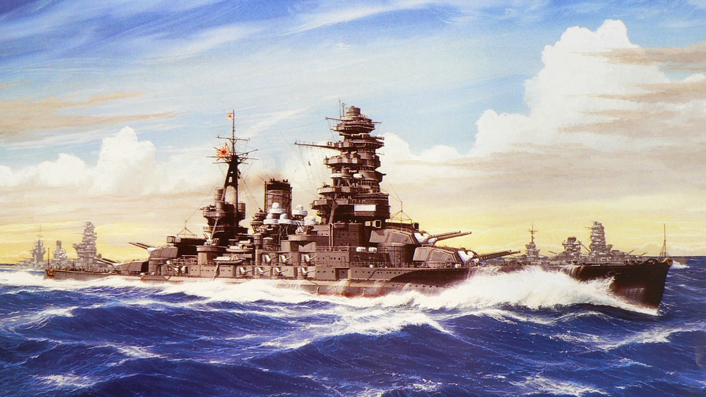 корабли японии