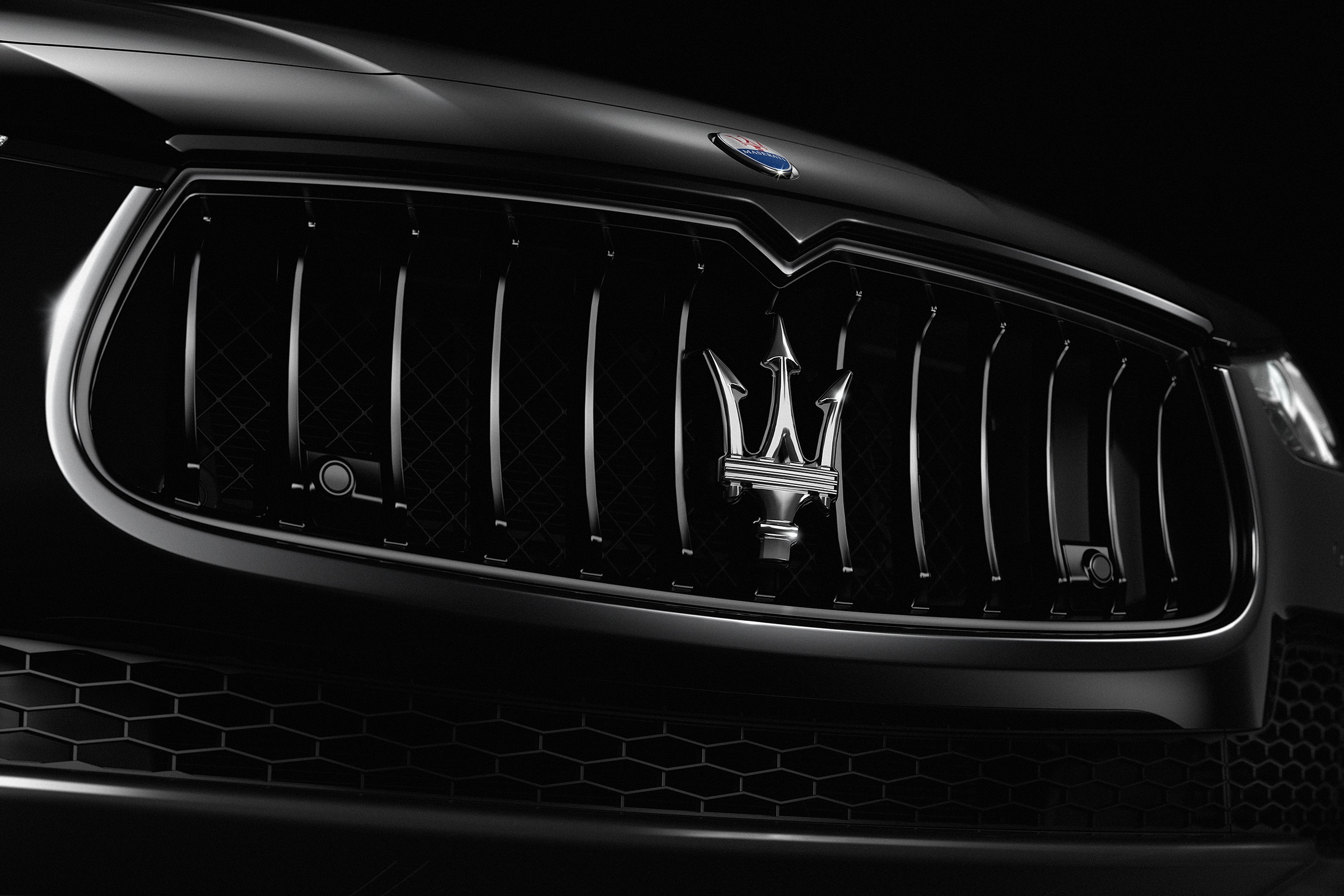 Машина знак трезубец. Maserati Ghibli m157. Трезубец Мазерати. Maserati Ghibli лого. Maserati Ghibli 2022 Black.