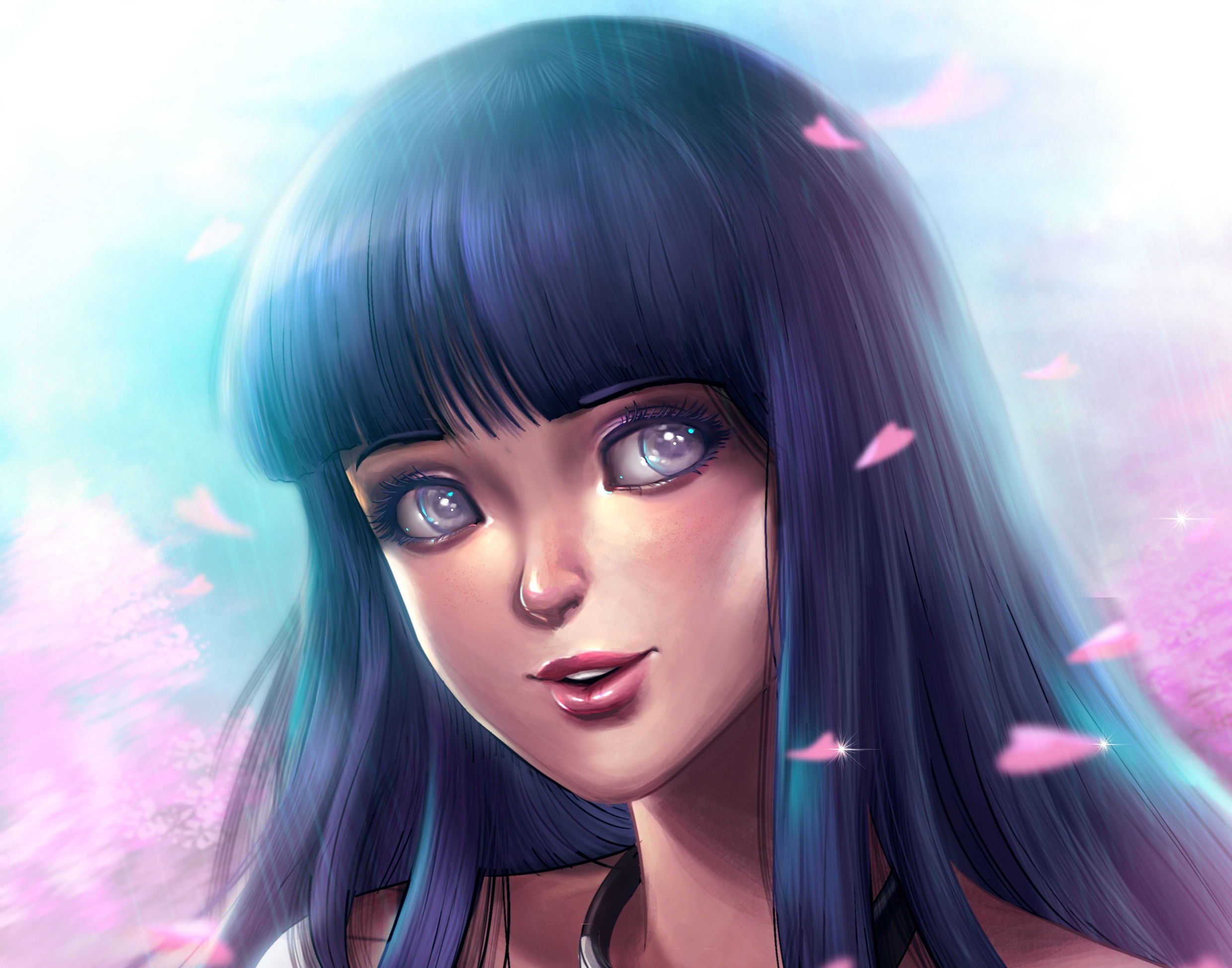 Обои глаза, девушка, аниме, naruto, hinata, Hinata Hyuga, Хината Хьюга на  телефон и рабочий стол, раздел аниме, разрешение 2480x1949 - скачать