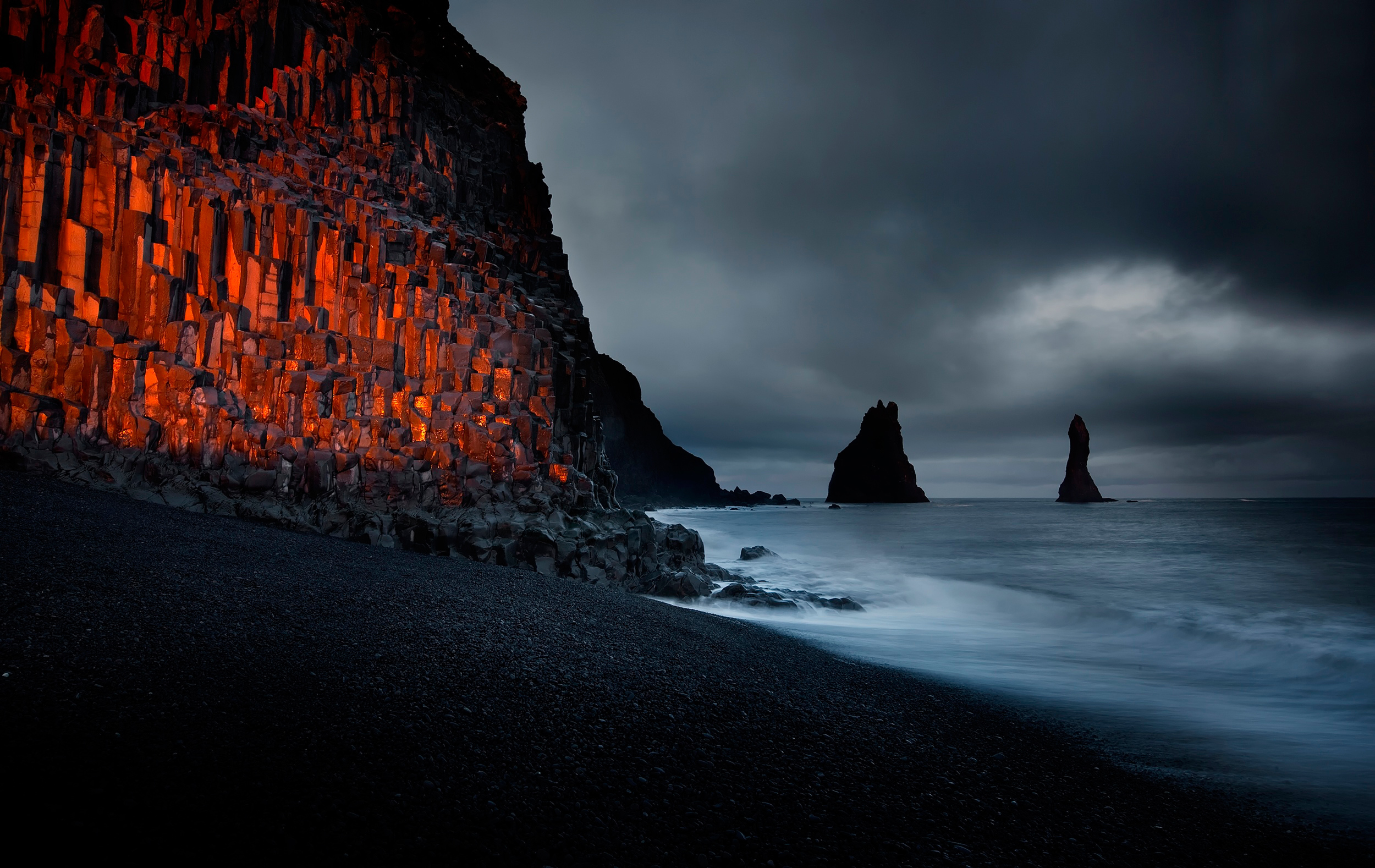 исландия скалы