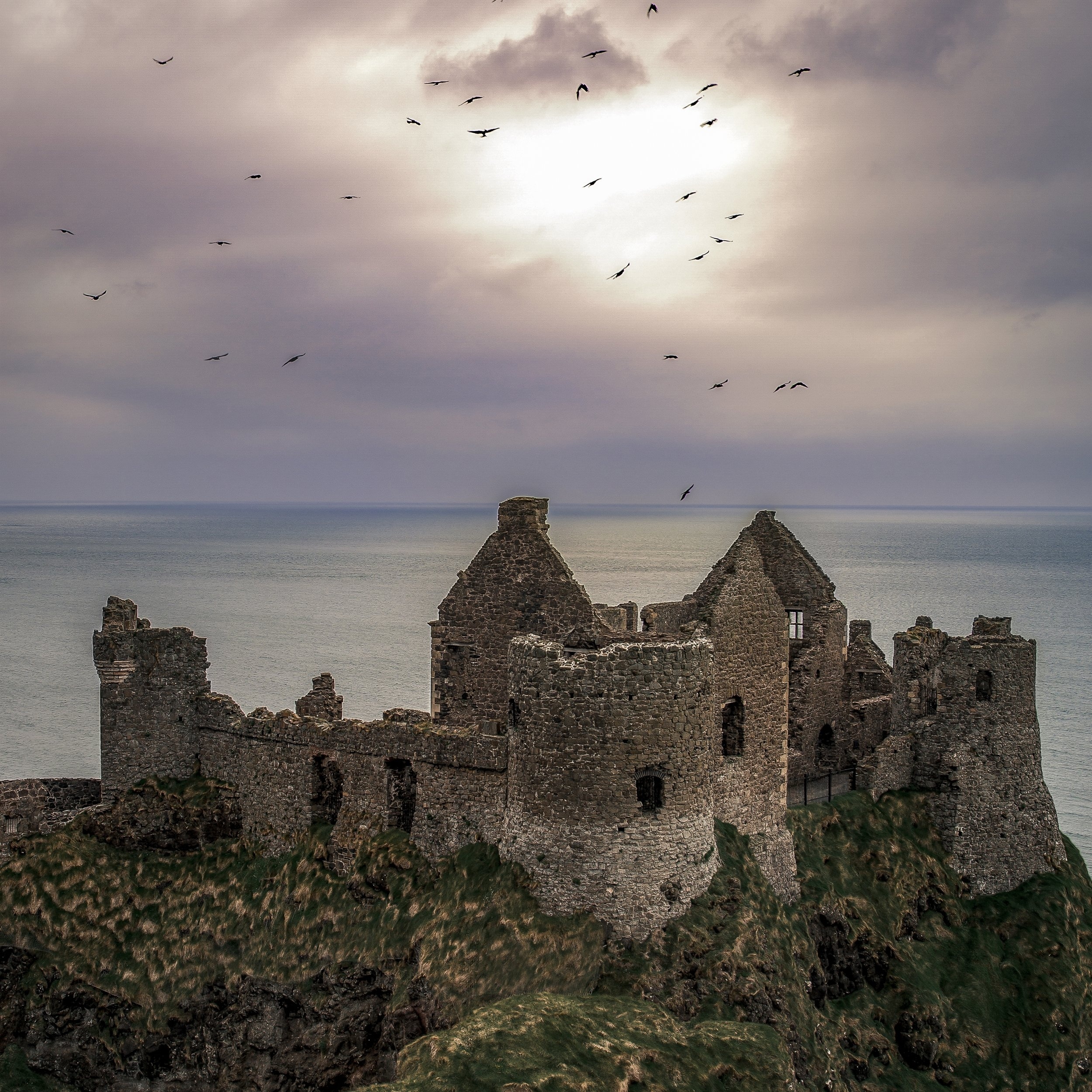 Данлюс Ирландия. Замок Данлюс Ирландия. Замок Гленарм Северная Ирландия. Побережье Козуэй и замок Данлюс.